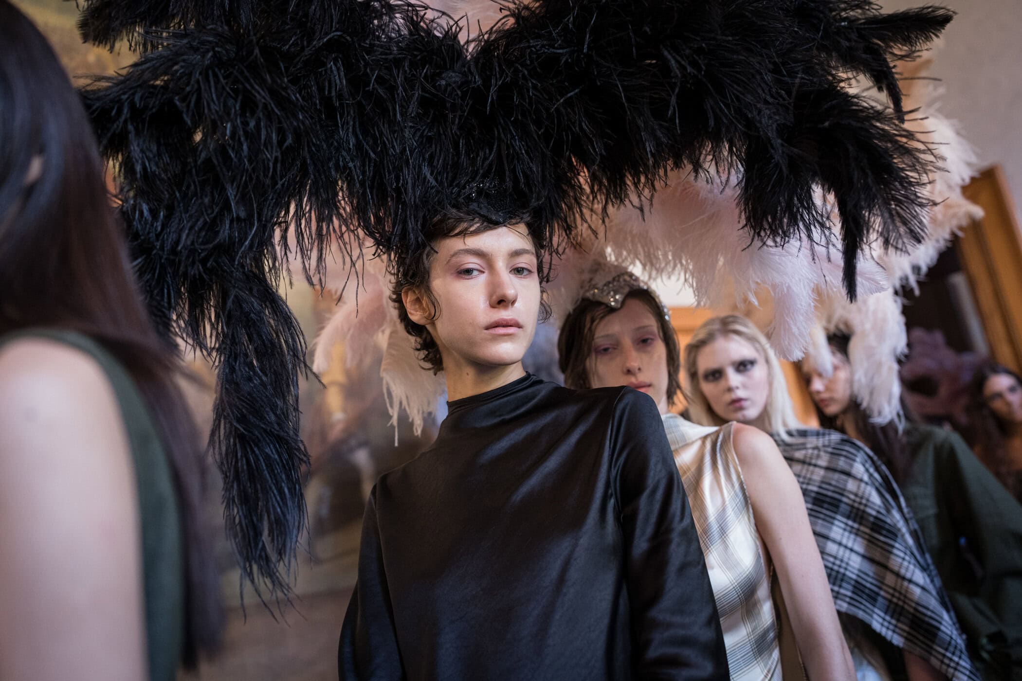 Marques Almeida Spring 2027 Fashion Show Backstage