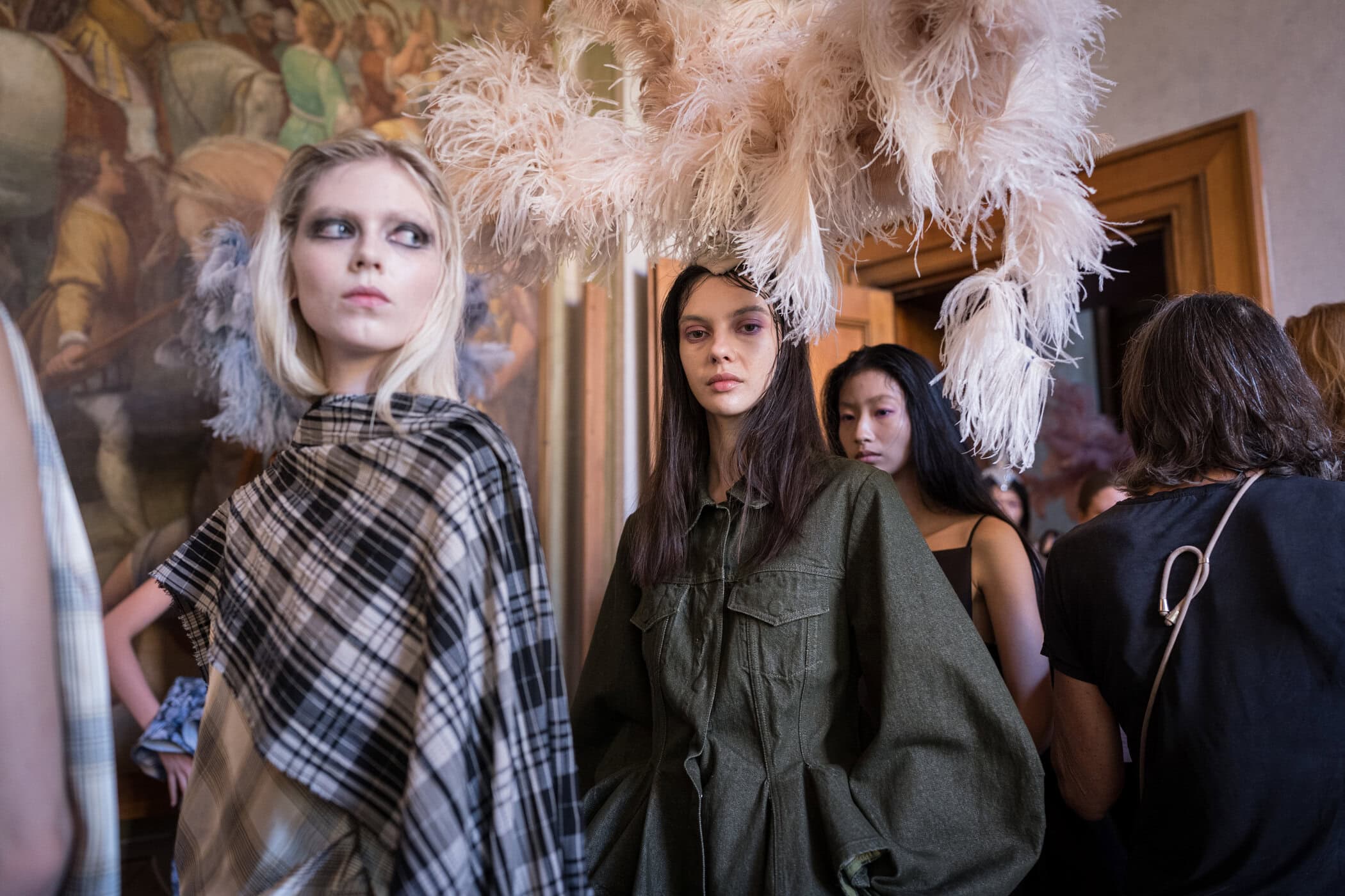 Marques Almeida Spring 2027 Fashion Show Backstage
