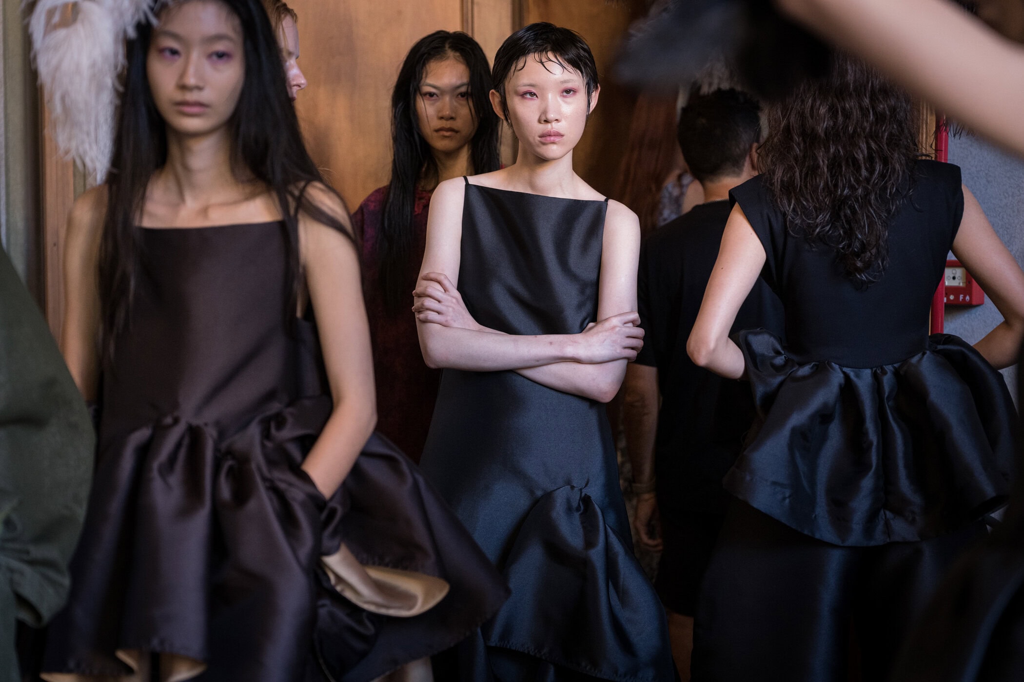 Marques Almeida Spring 2027 Fashion Show Backstage