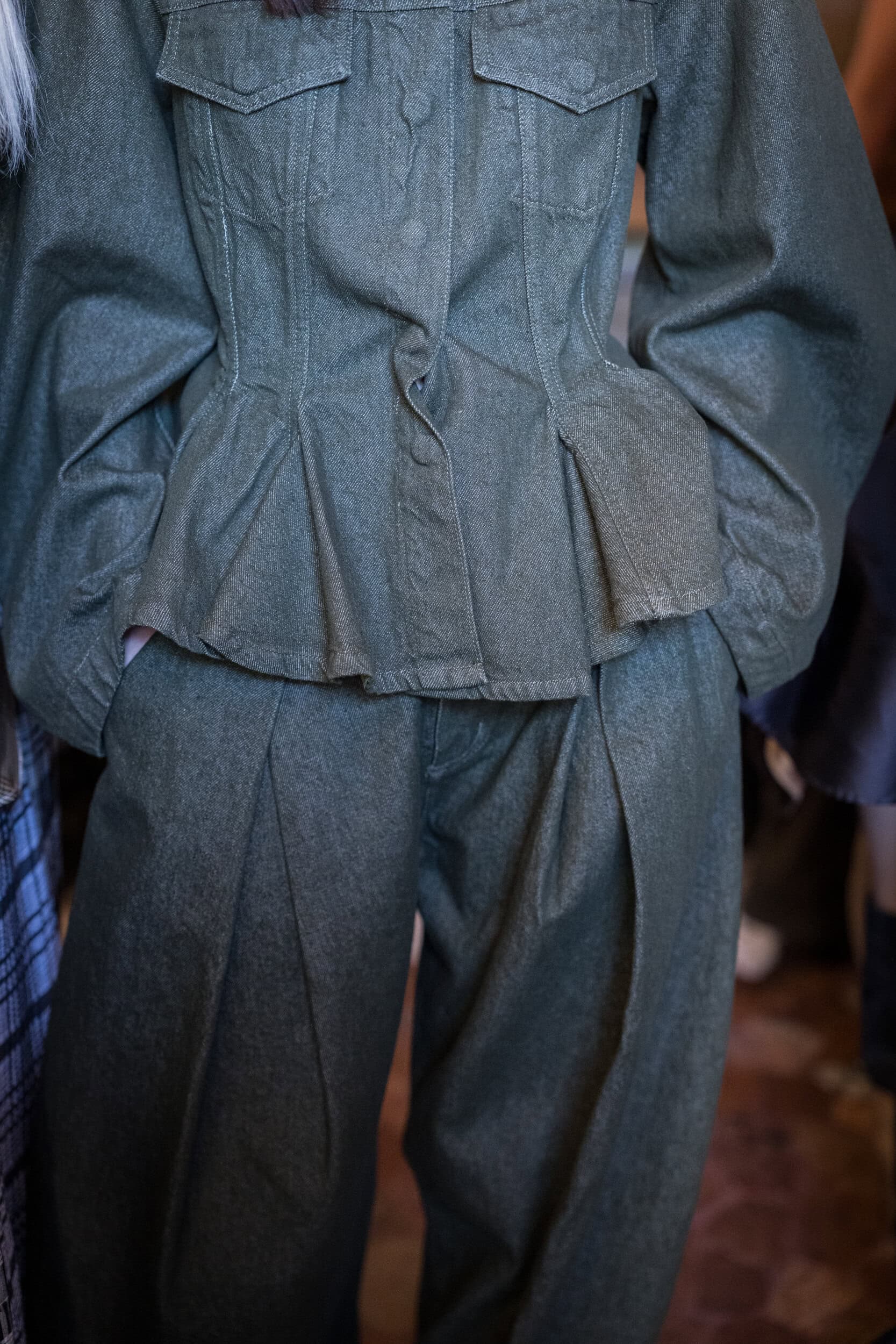 Marques Almeida Spring 2027 Fashion Show Backstage