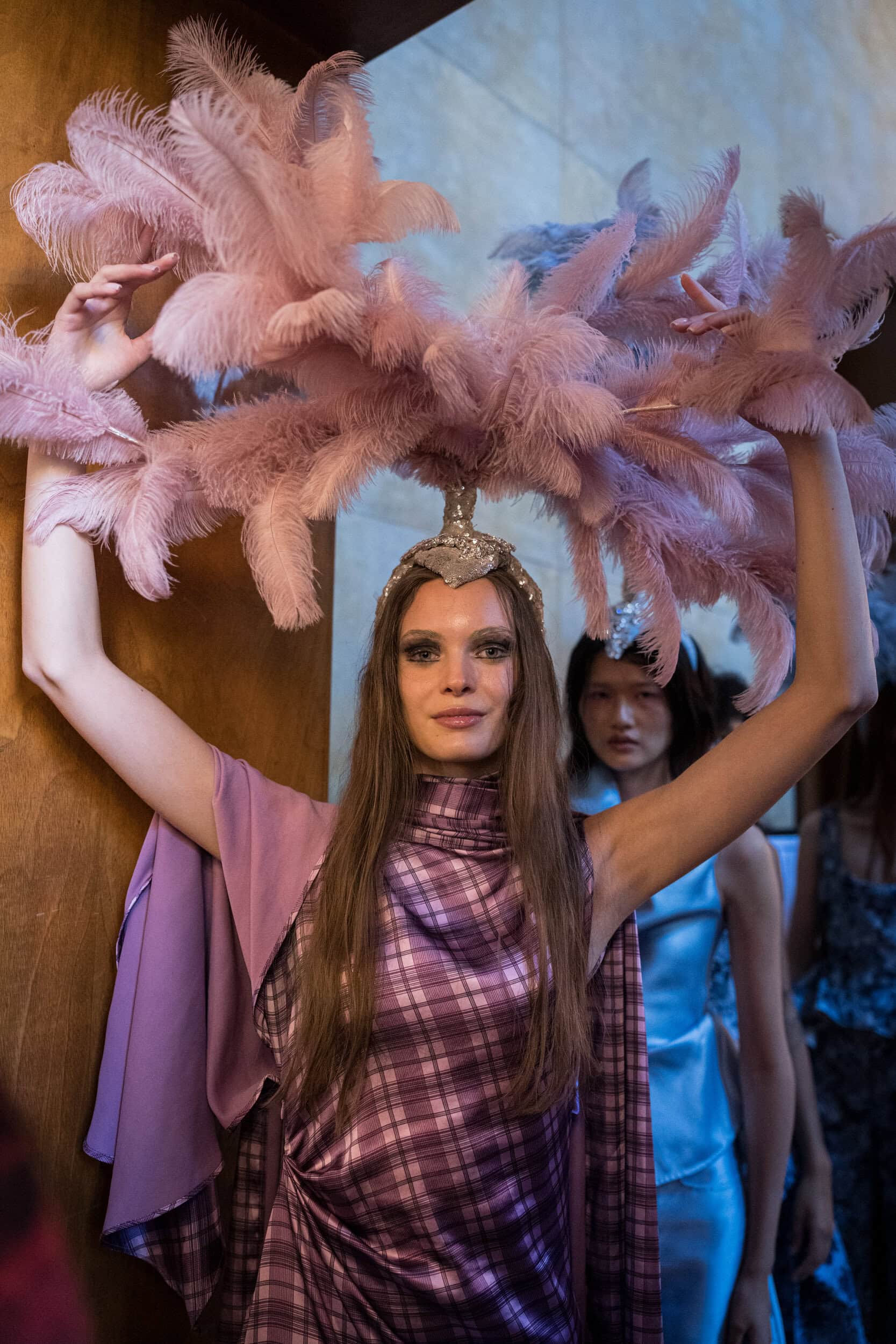 Marques Almeida Spring 2027 Fashion Show Backstage