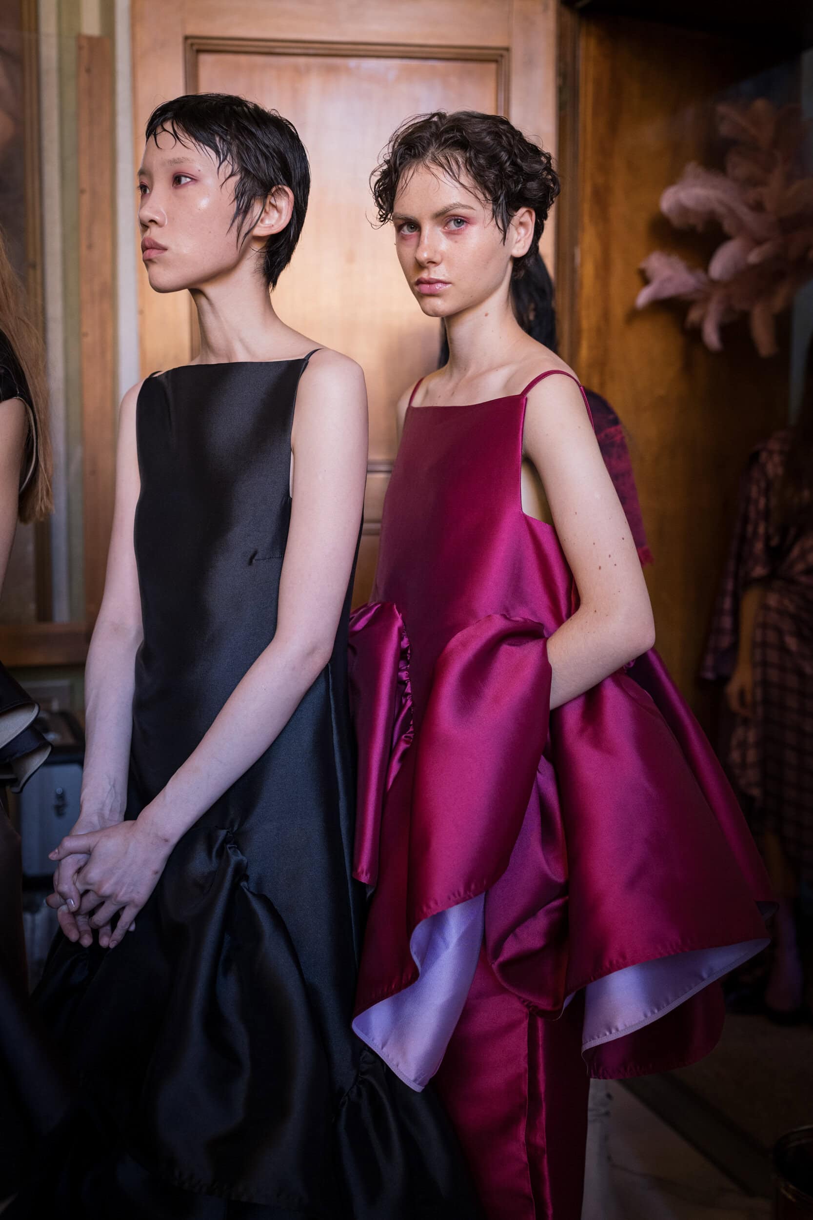 Marques Almeida Spring 2027 Fashion Show Backstage