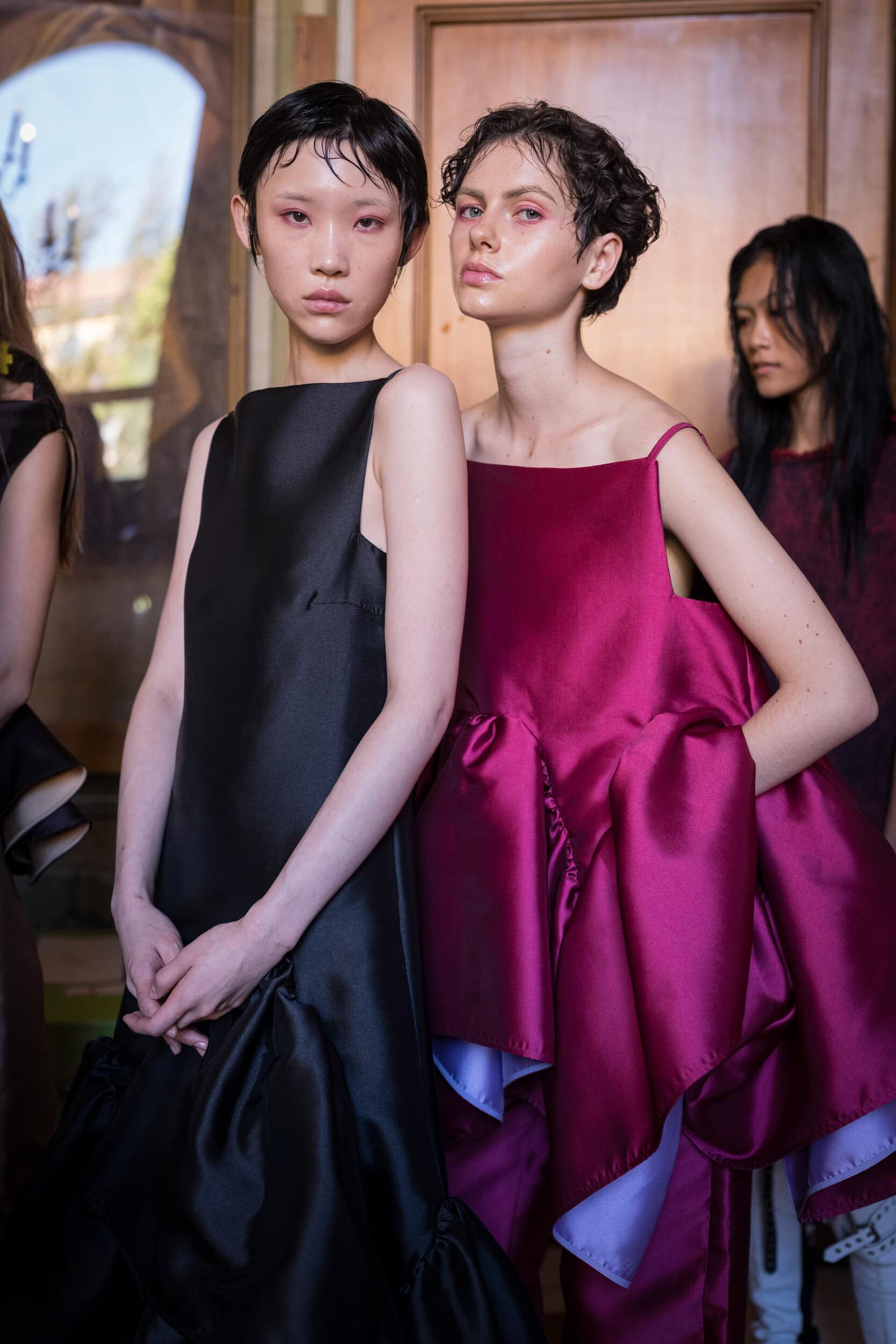 Marques Almeida Spring 2027 Fashion Show Backstage