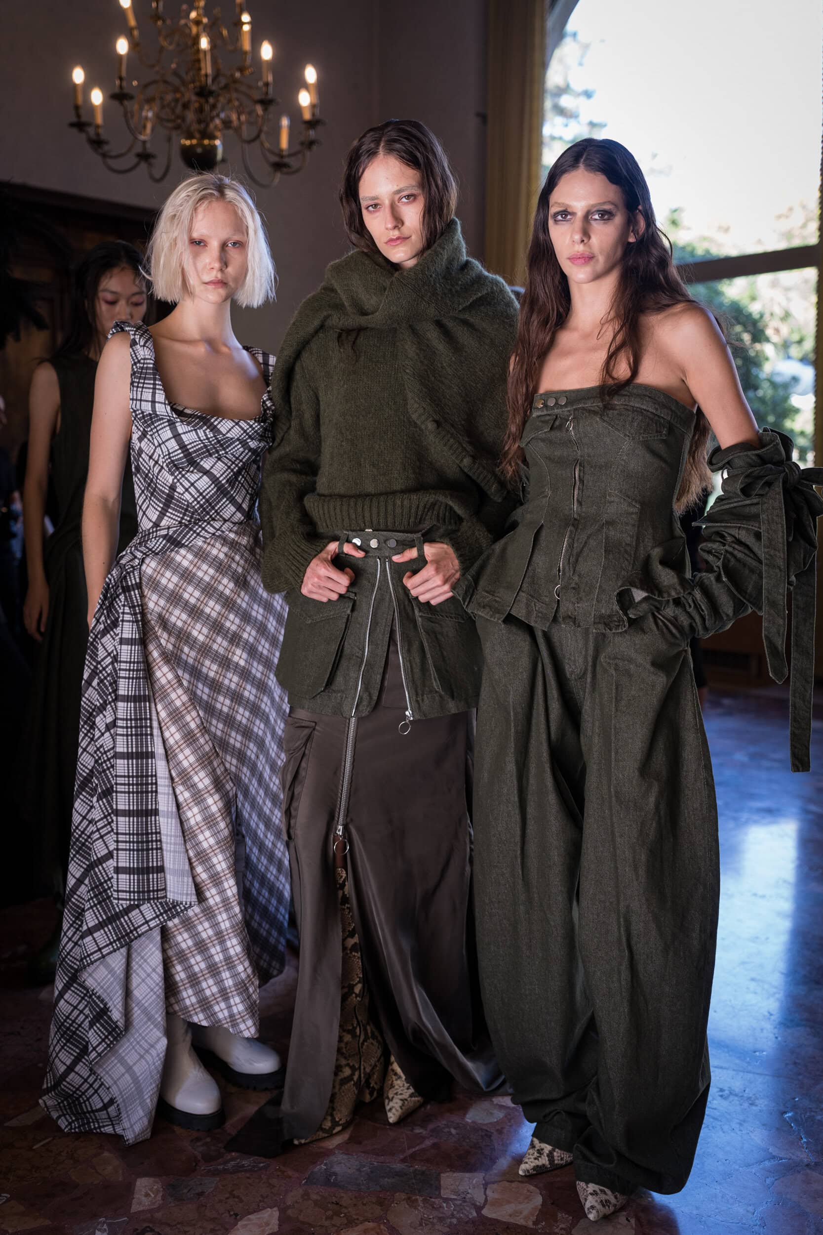 Marques Almeida Spring 2027 Fashion Show Backstage