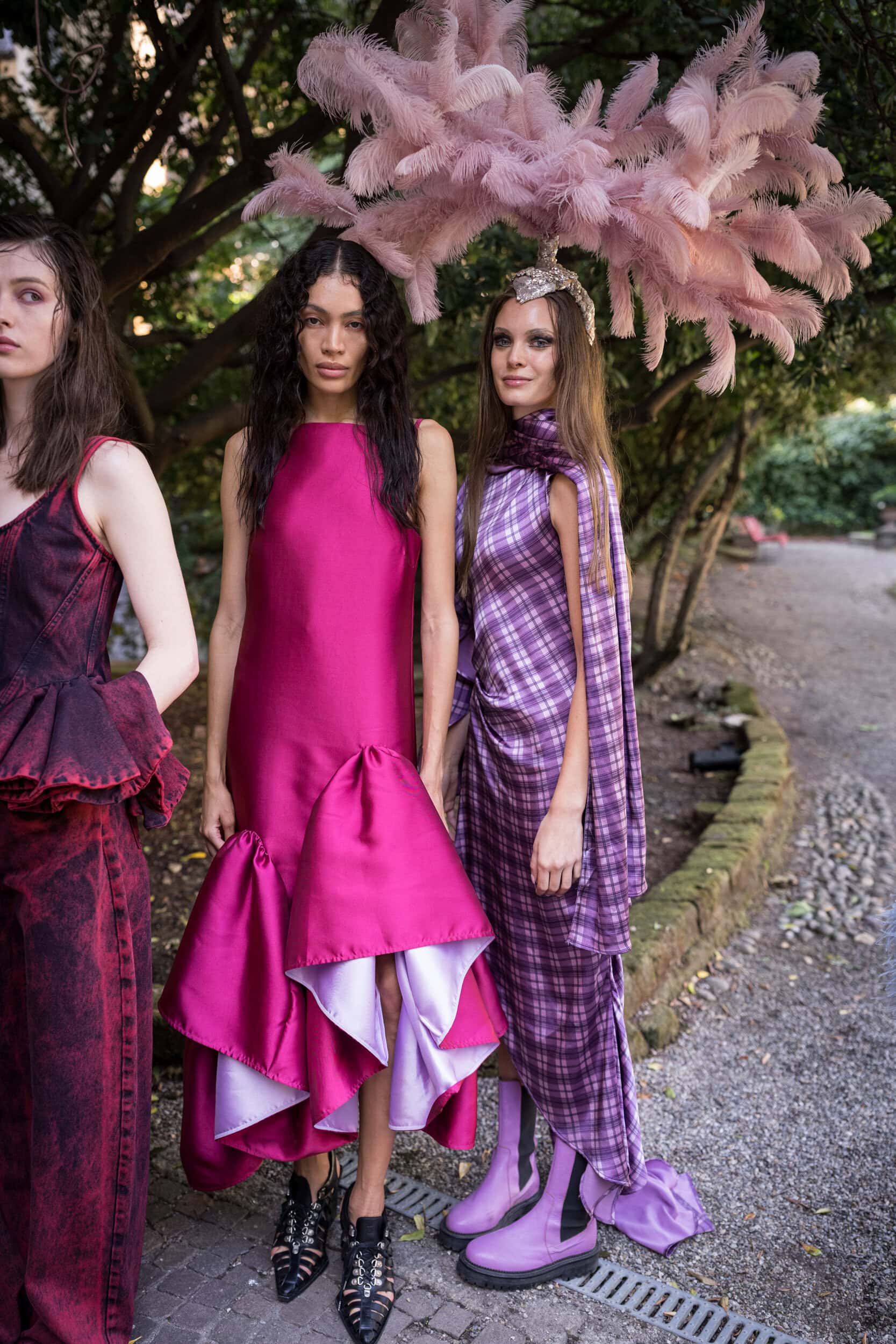Marques Almeida Spring 2027 Fashion Show Backstage