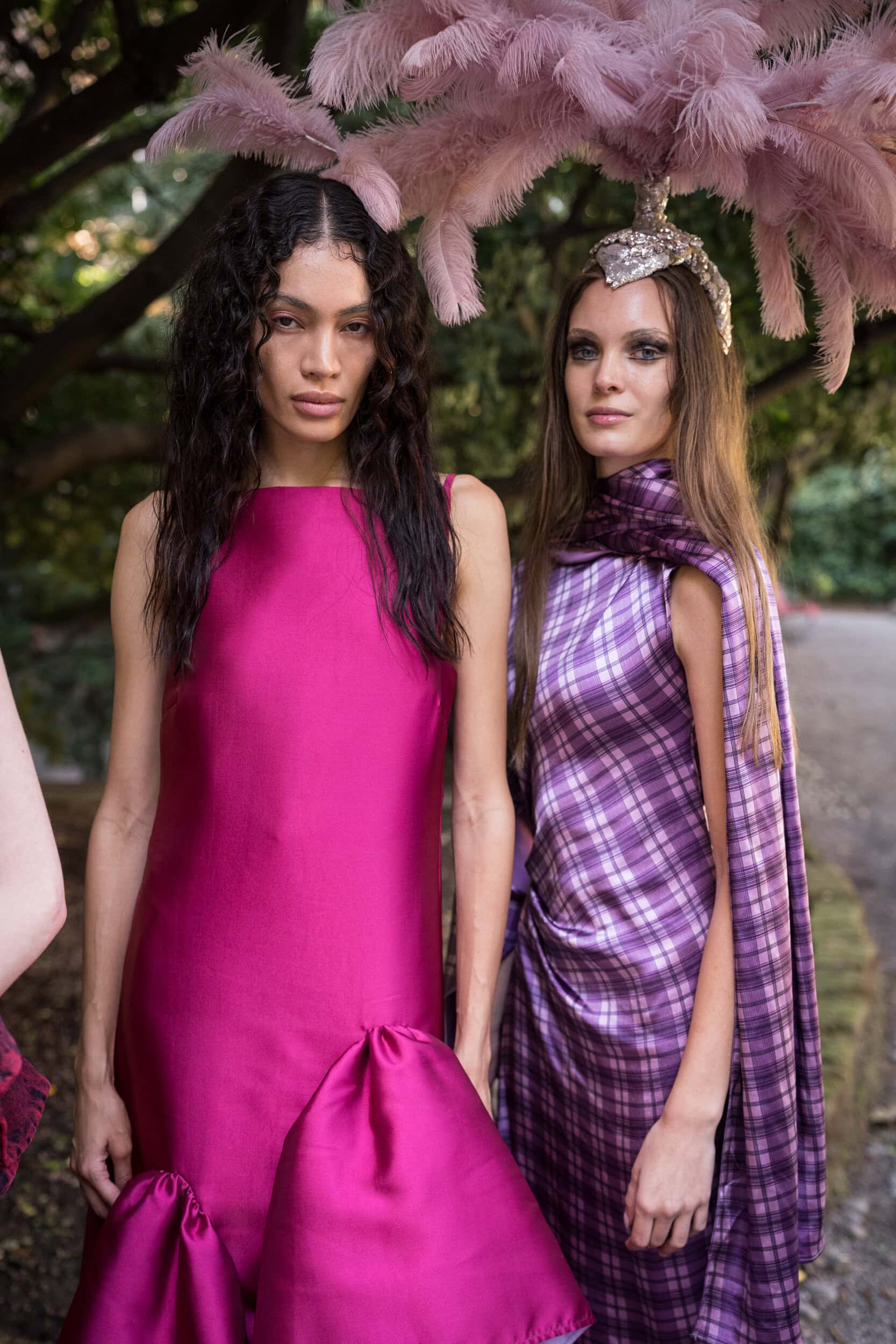 Marques Almeida Spring 2027 Fashion Show Backstage