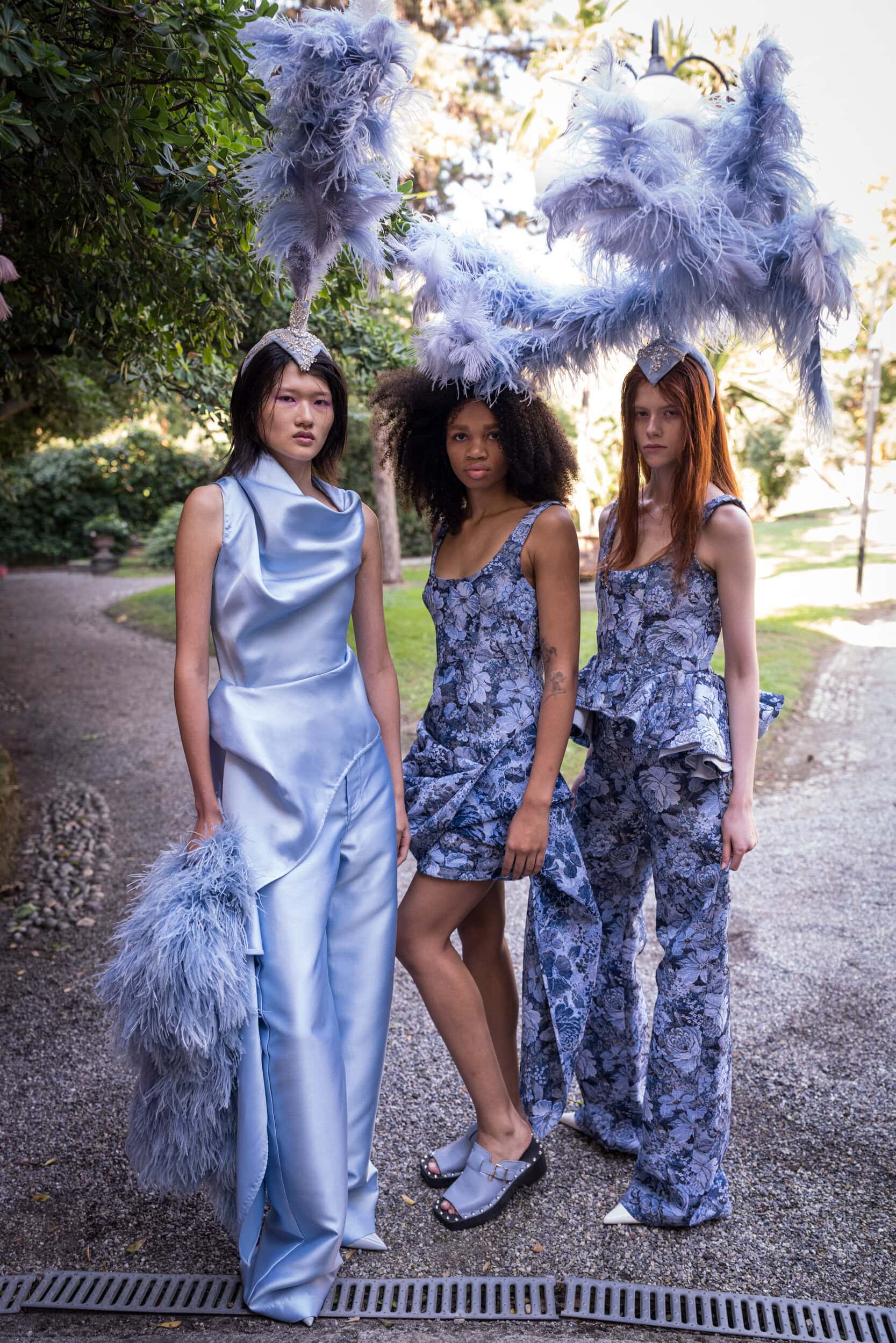 Marques Almeida Spring 2027 Fashion Show Backstage