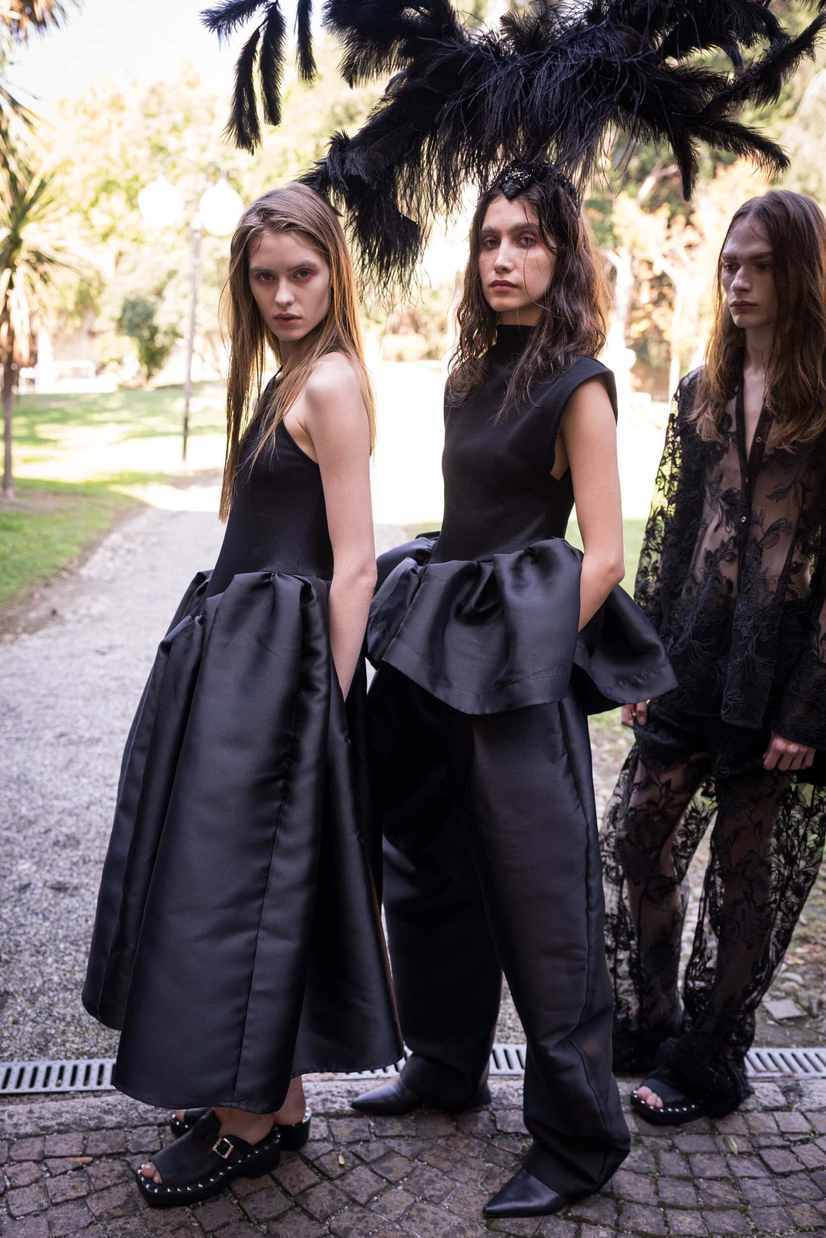 Marques Almeida Spring 2027 Fashion Show Backstage