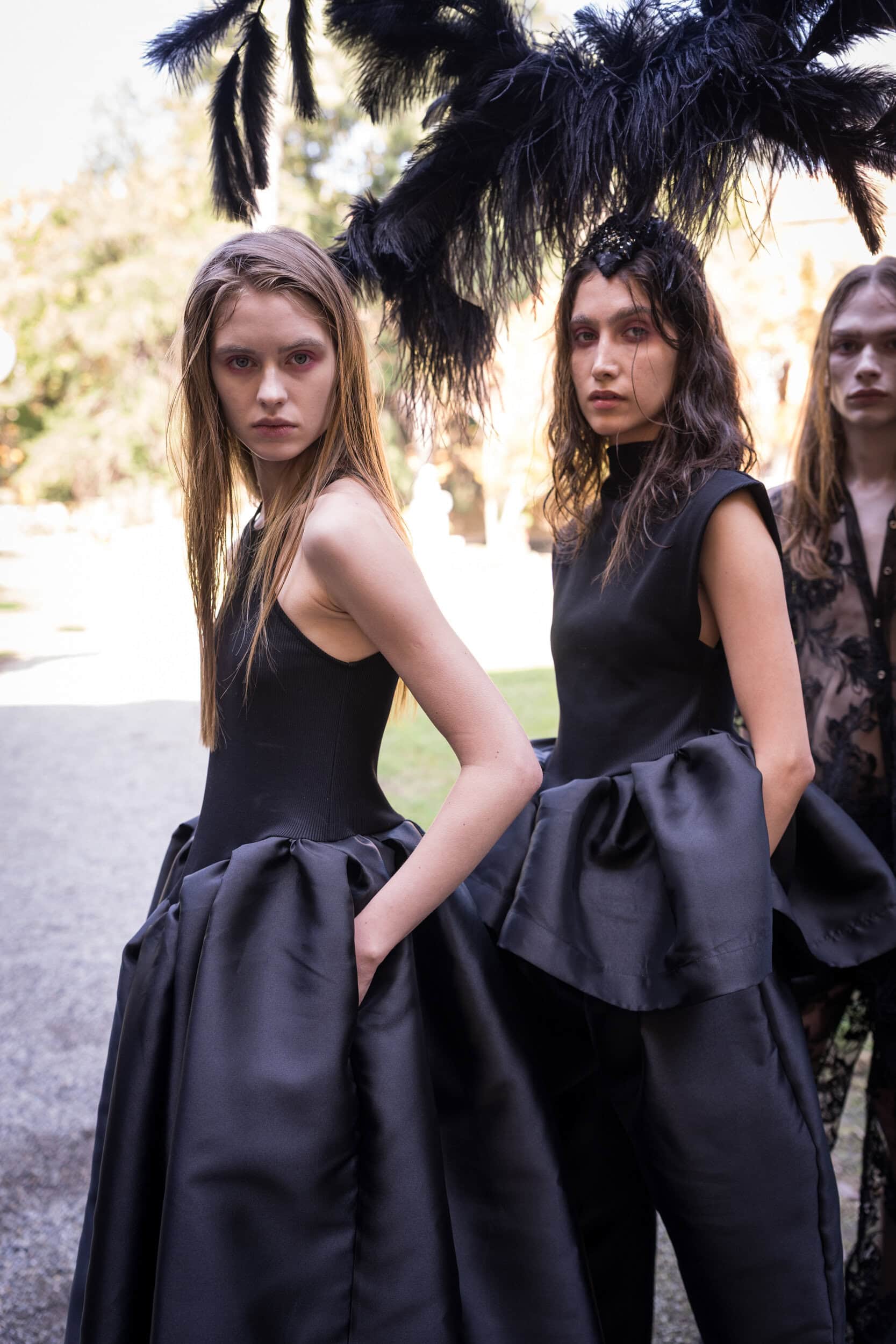 Marques Almeida Spring 2027 Fashion Show Backstage