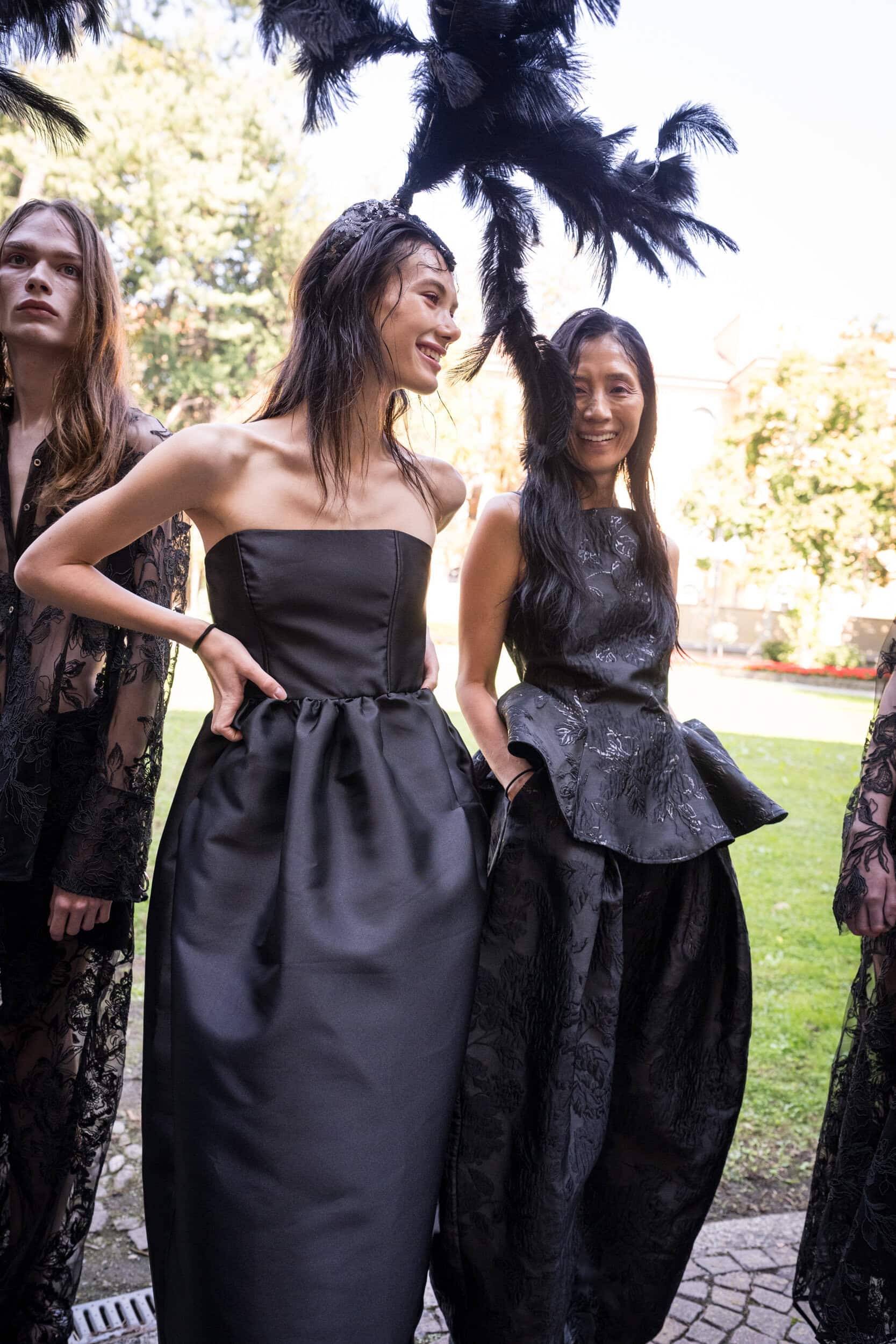 Marques Almeida Spring 2027 Fashion Show Backstage