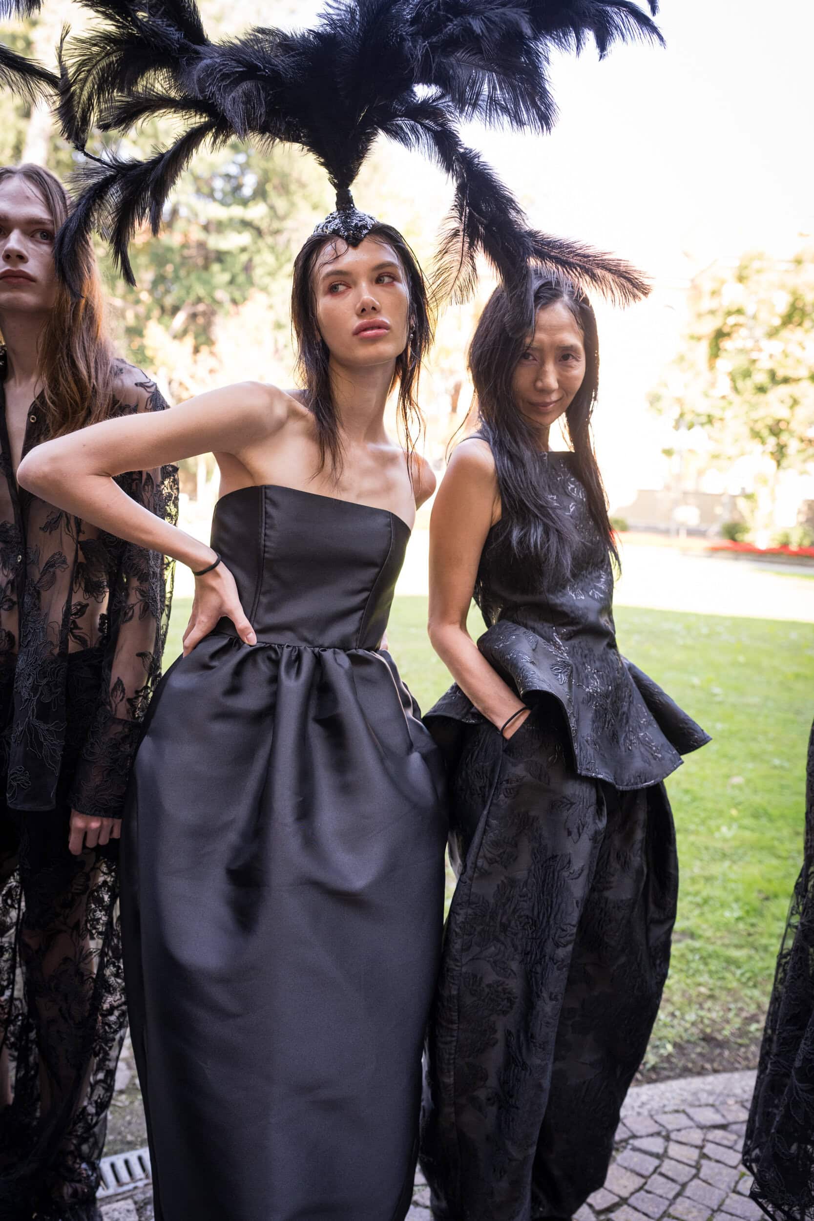 Marques Almeida Spring 2027 Fashion Show Backstage