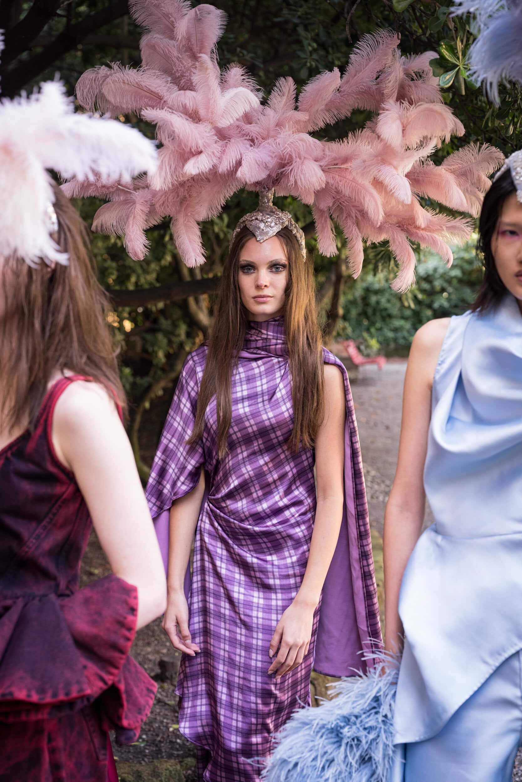 Marques Almeida Spring 2027 Fashion Show Backstage