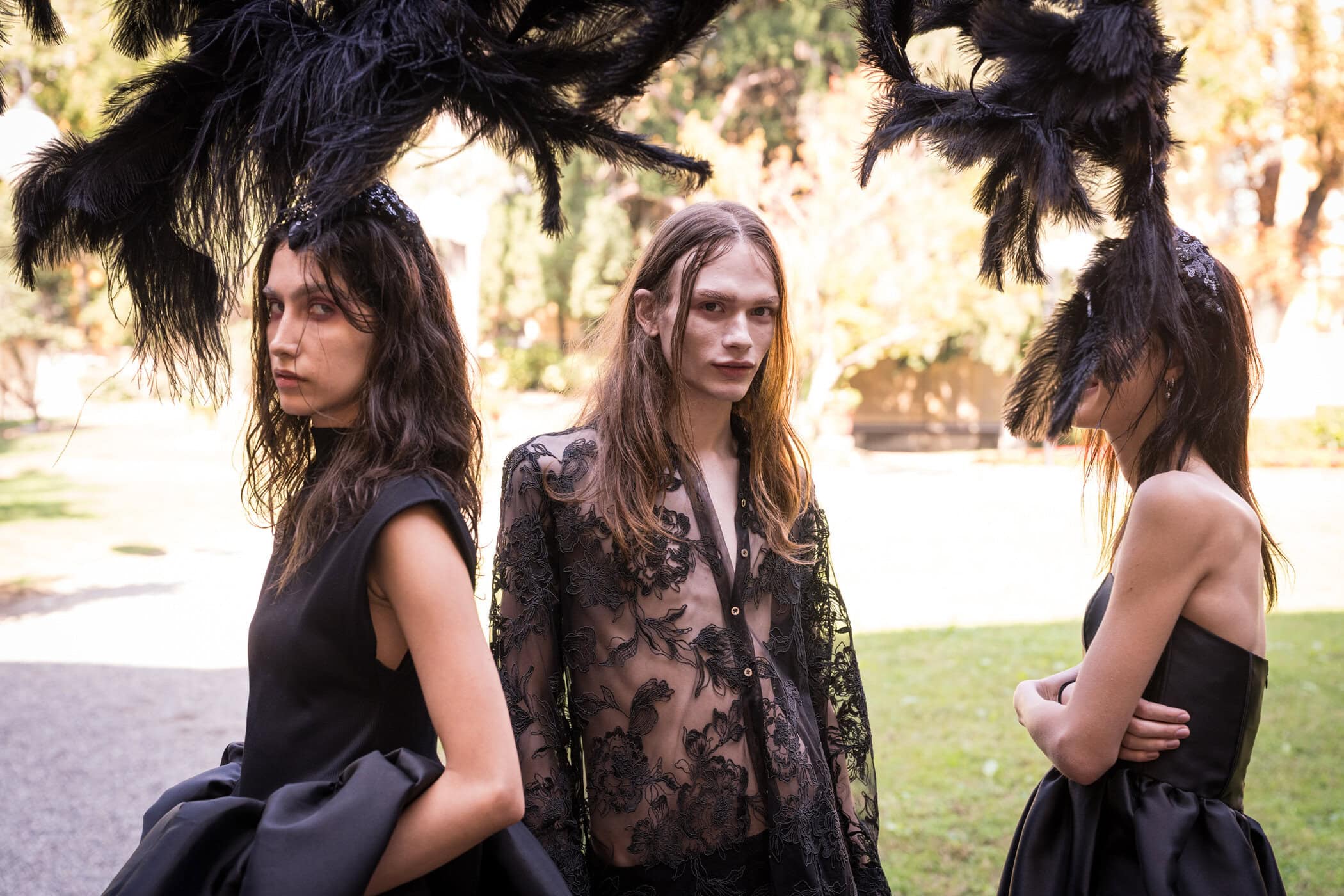 Marques Almeida Spring 2027 Fashion Show Backstage