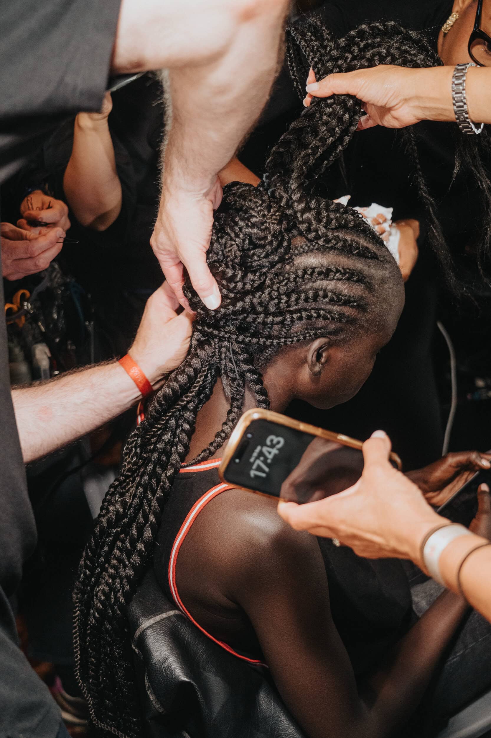 Annie S Spring 2027 Fashion Show Backstage