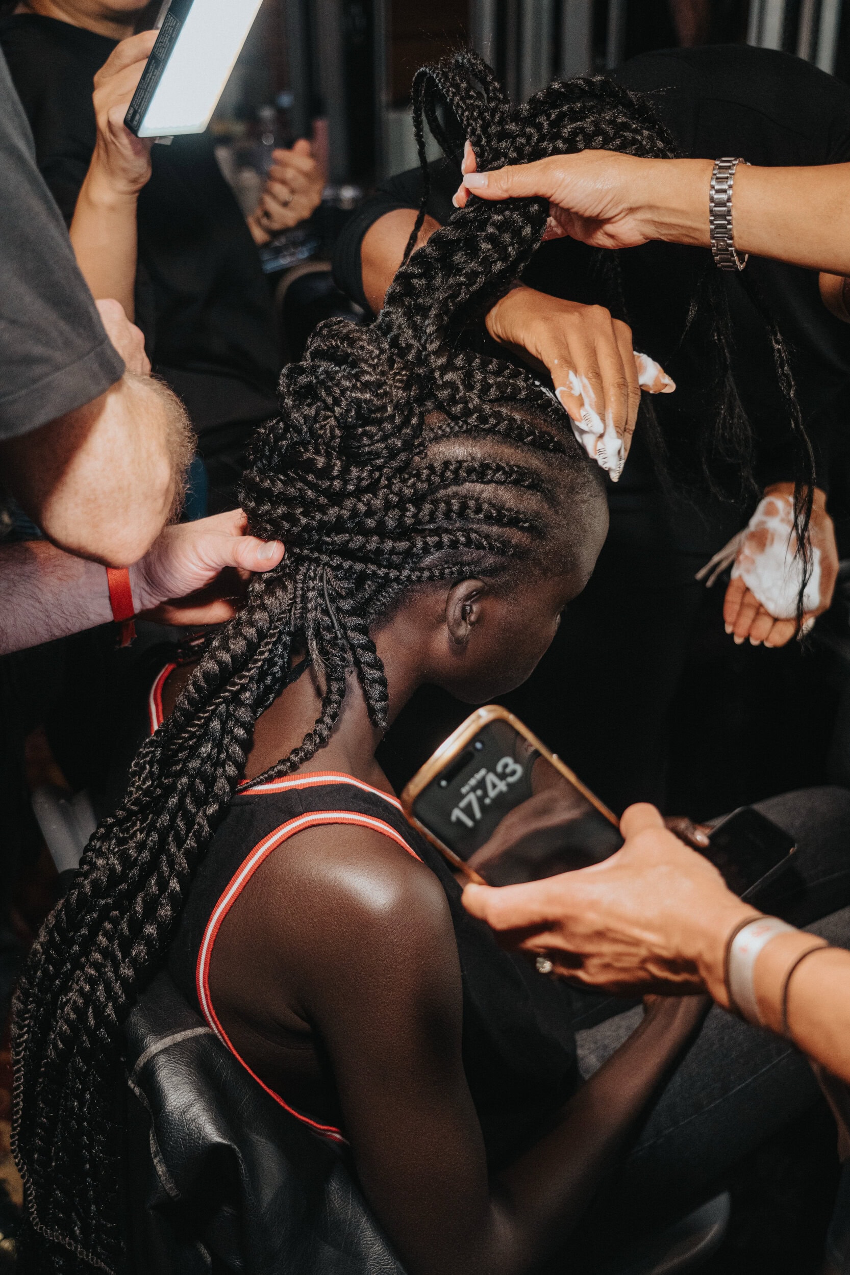Annie S Spring 2027 Fashion Show Backstage