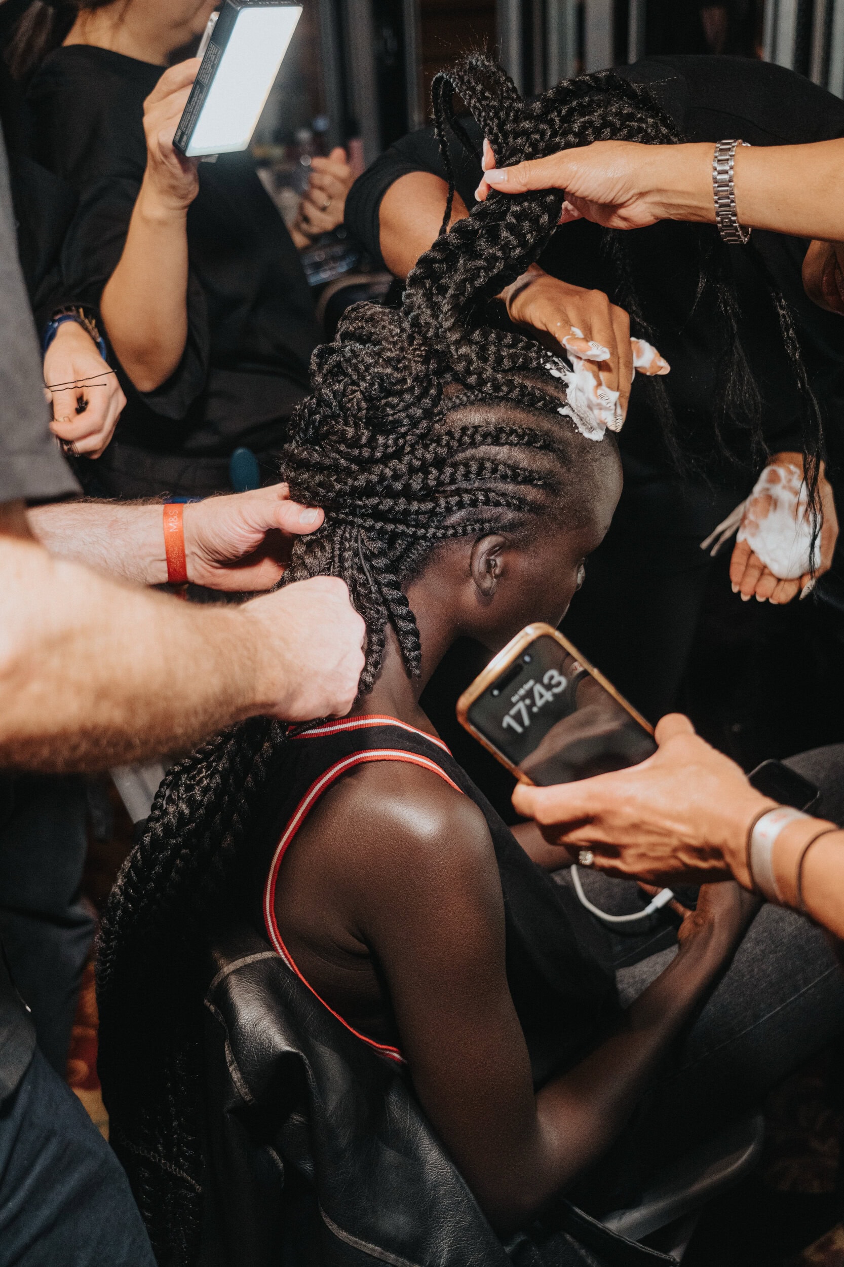 Annie S Spring 2027 Fashion Show Backstage