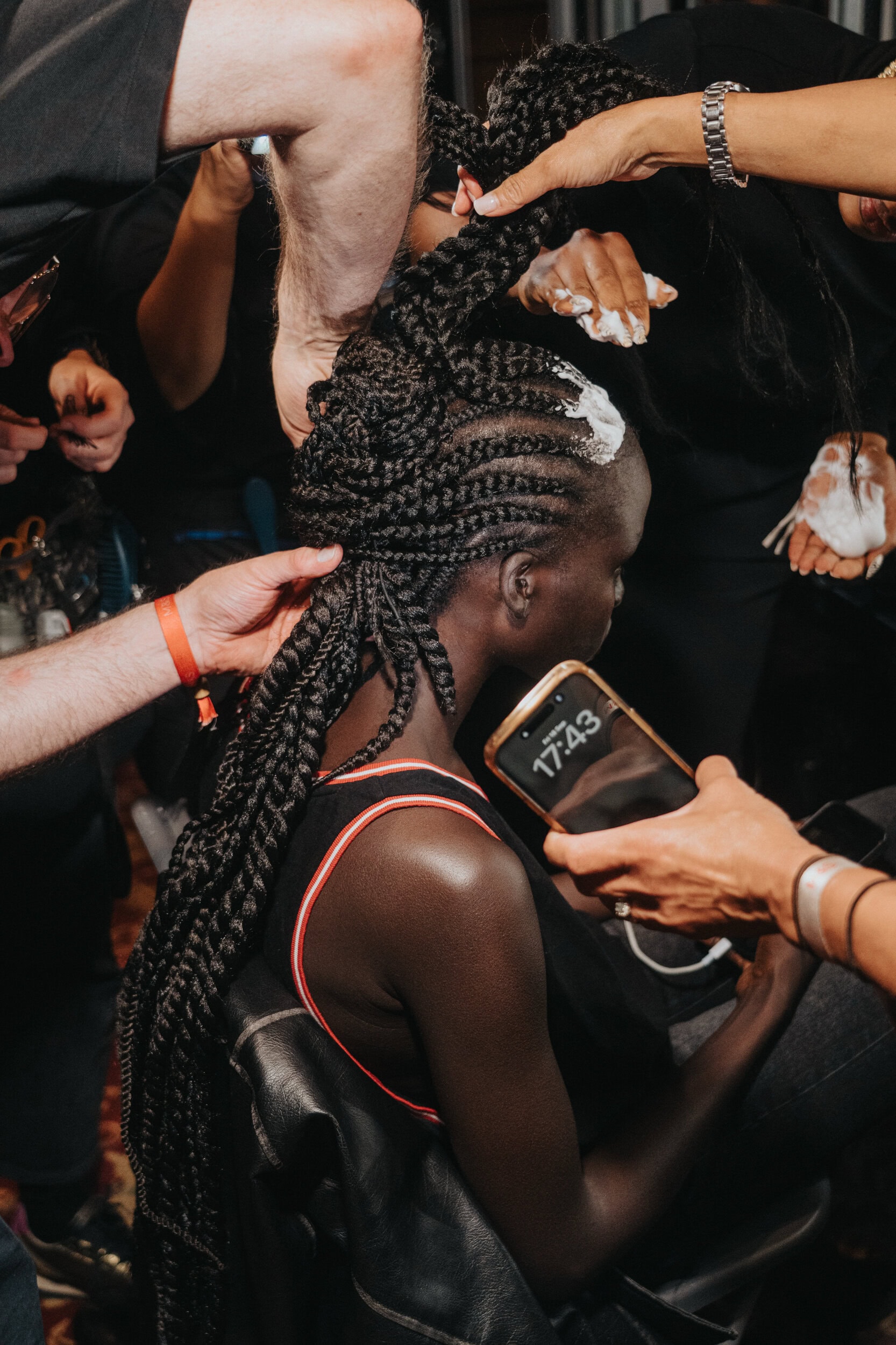 Annie S Spring 2027 Fashion Show Backstage