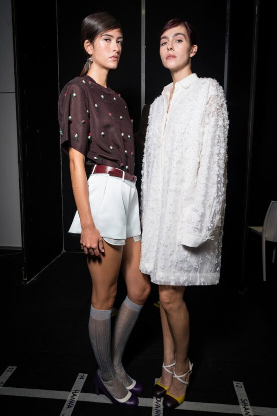 Anteprima Spring 2027 Fashion Show Backstage
