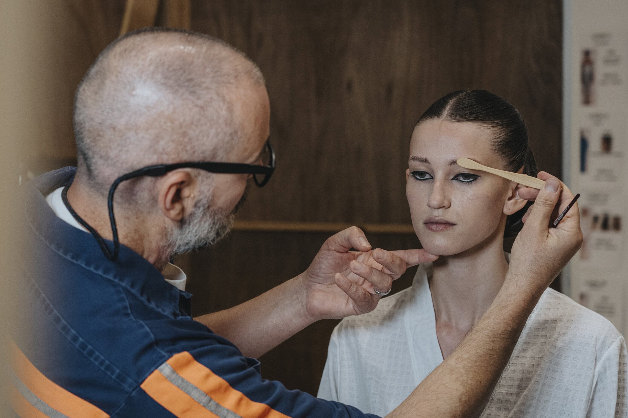 Area Spring 2027 Fashion Show Backstage