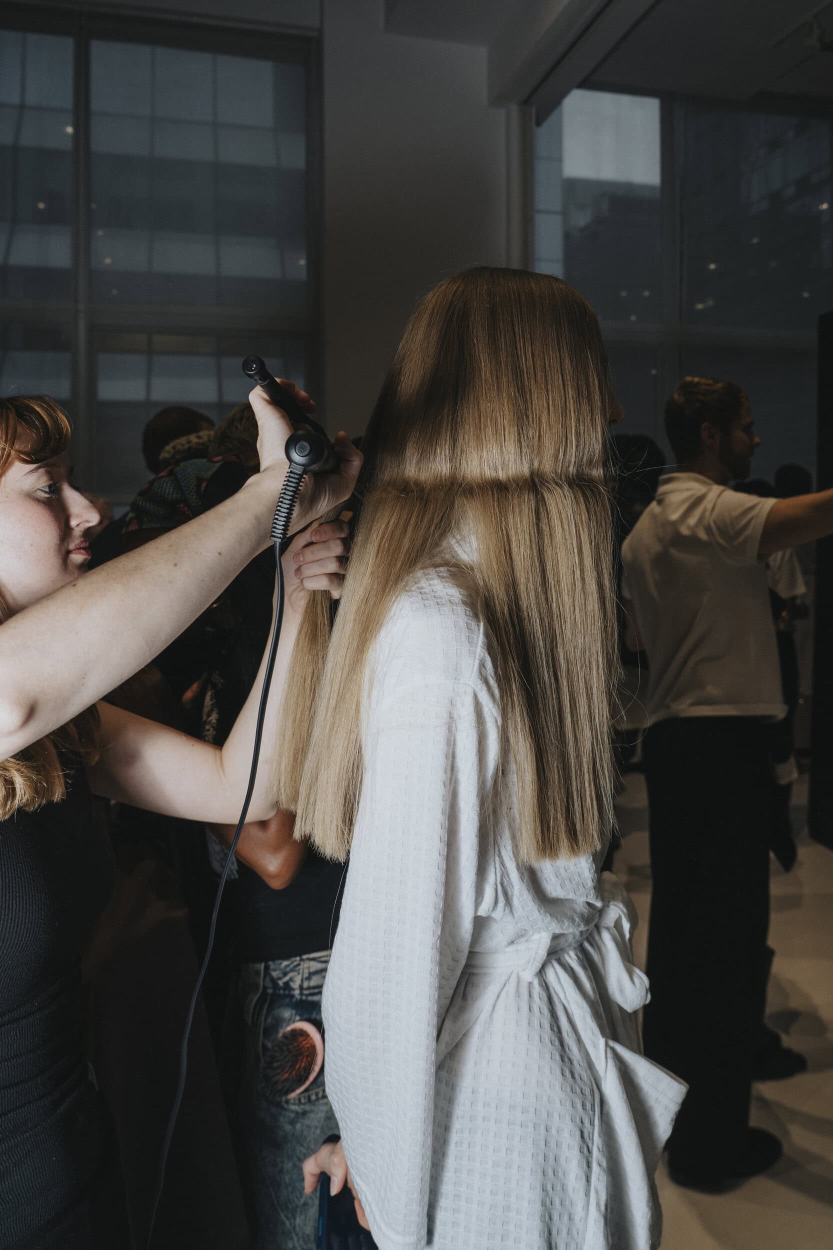 Area Spring 2027 Fashion Show Backstage