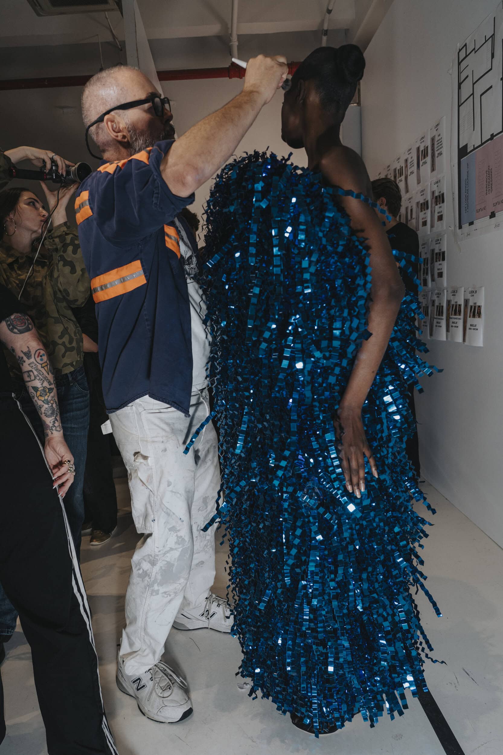 Area Spring 2027 Fashion Show Backstage