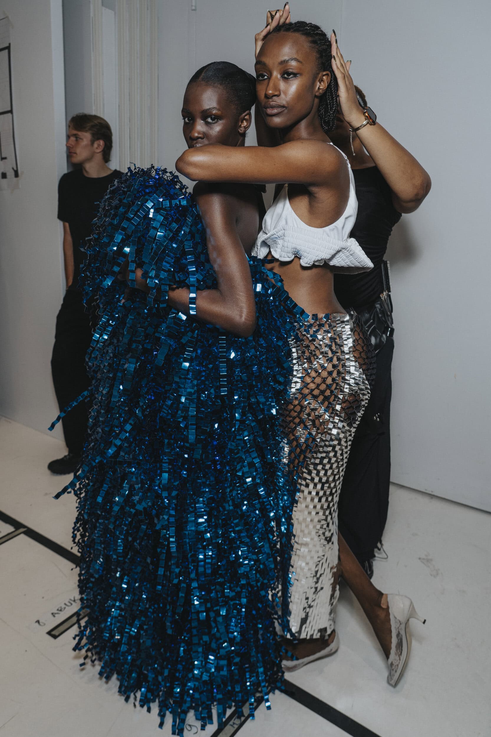 Area Spring 2027 Fashion Show Backstage