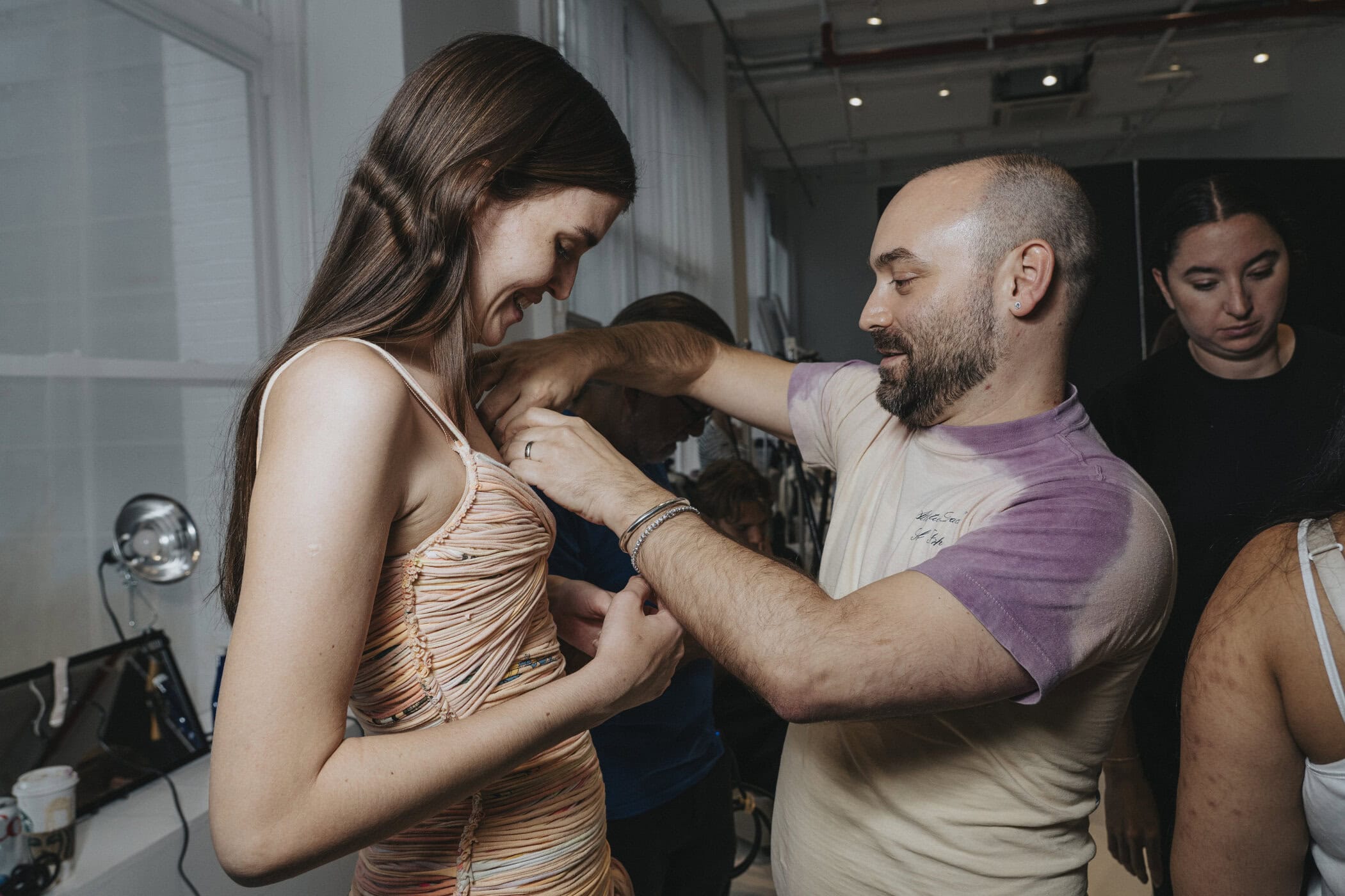 Area Spring 2027 Fashion Show Backstage