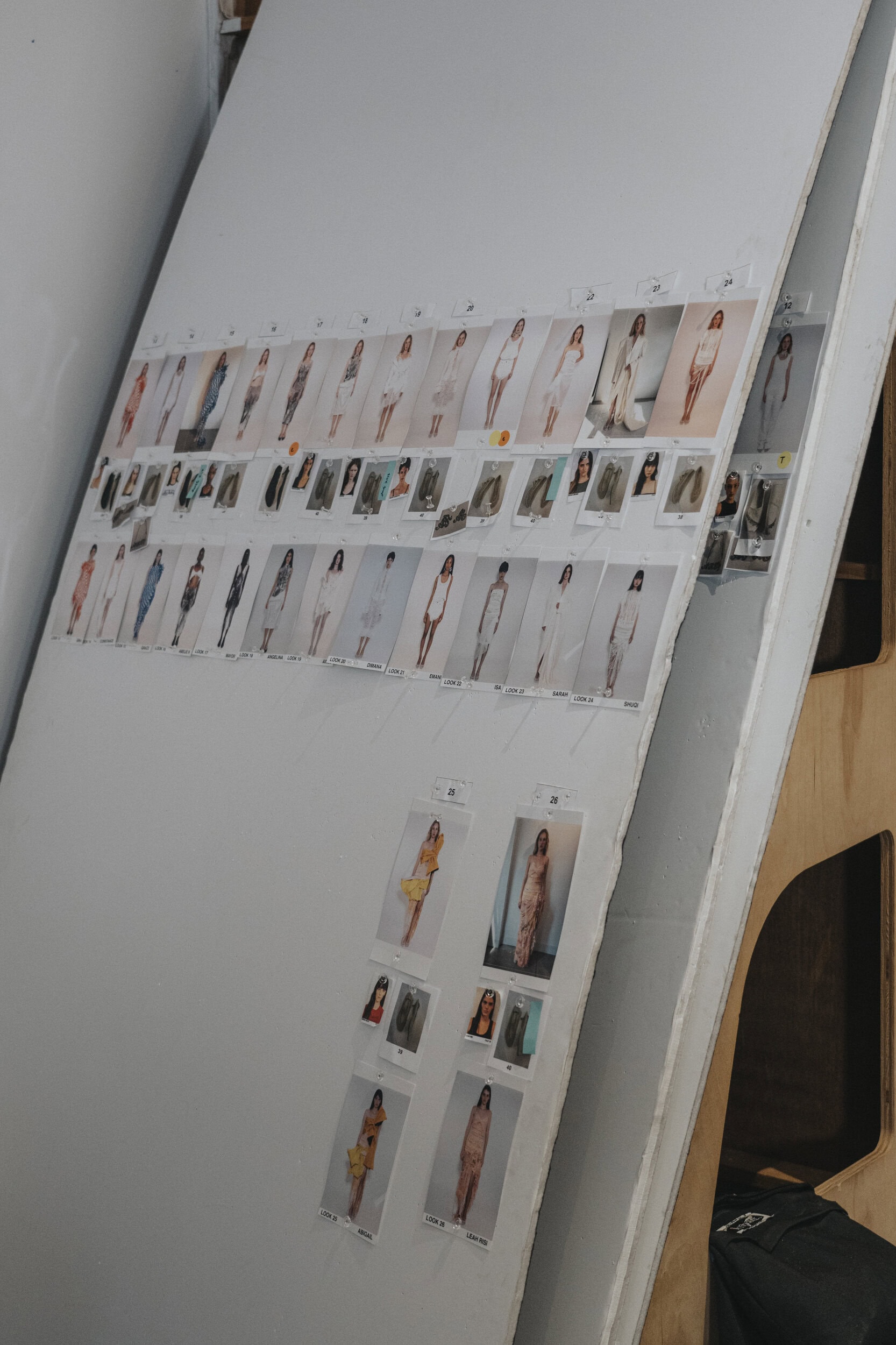 Area Spring 2027 Fashion Show Backstage