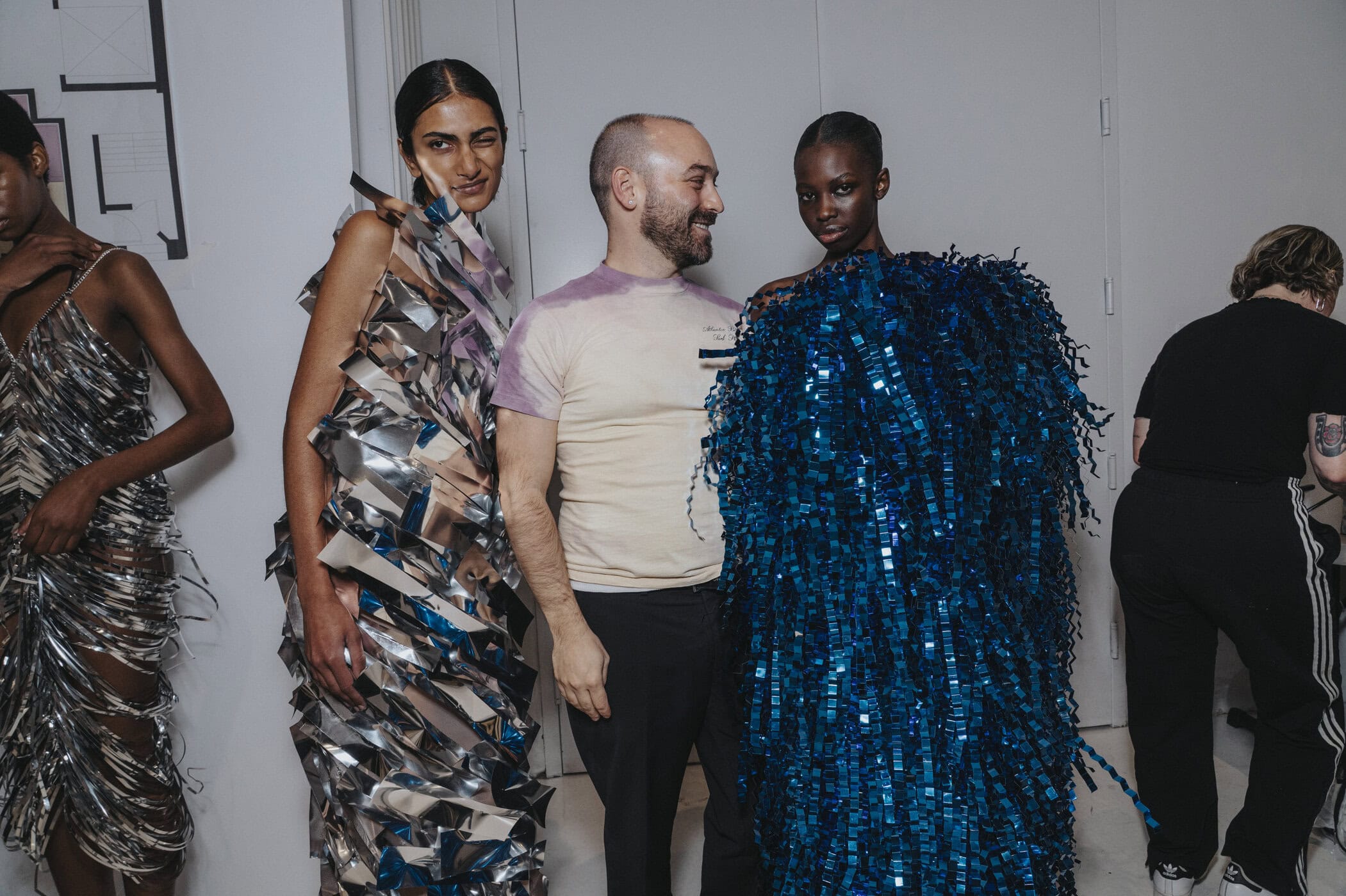 Area Spring 2027 Fashion Show Backstage