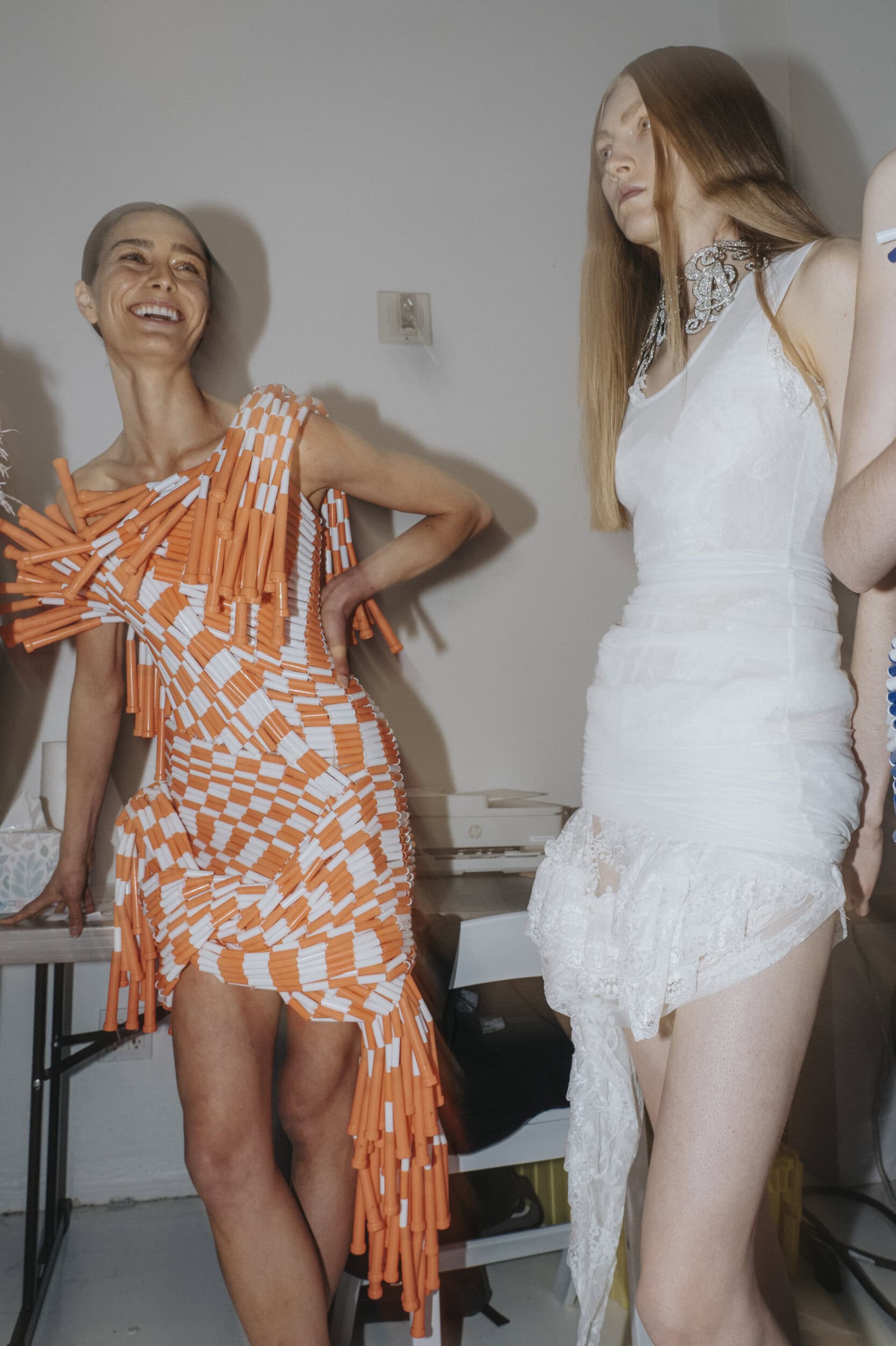 Area Spring 2027 Fashion Show Backstage