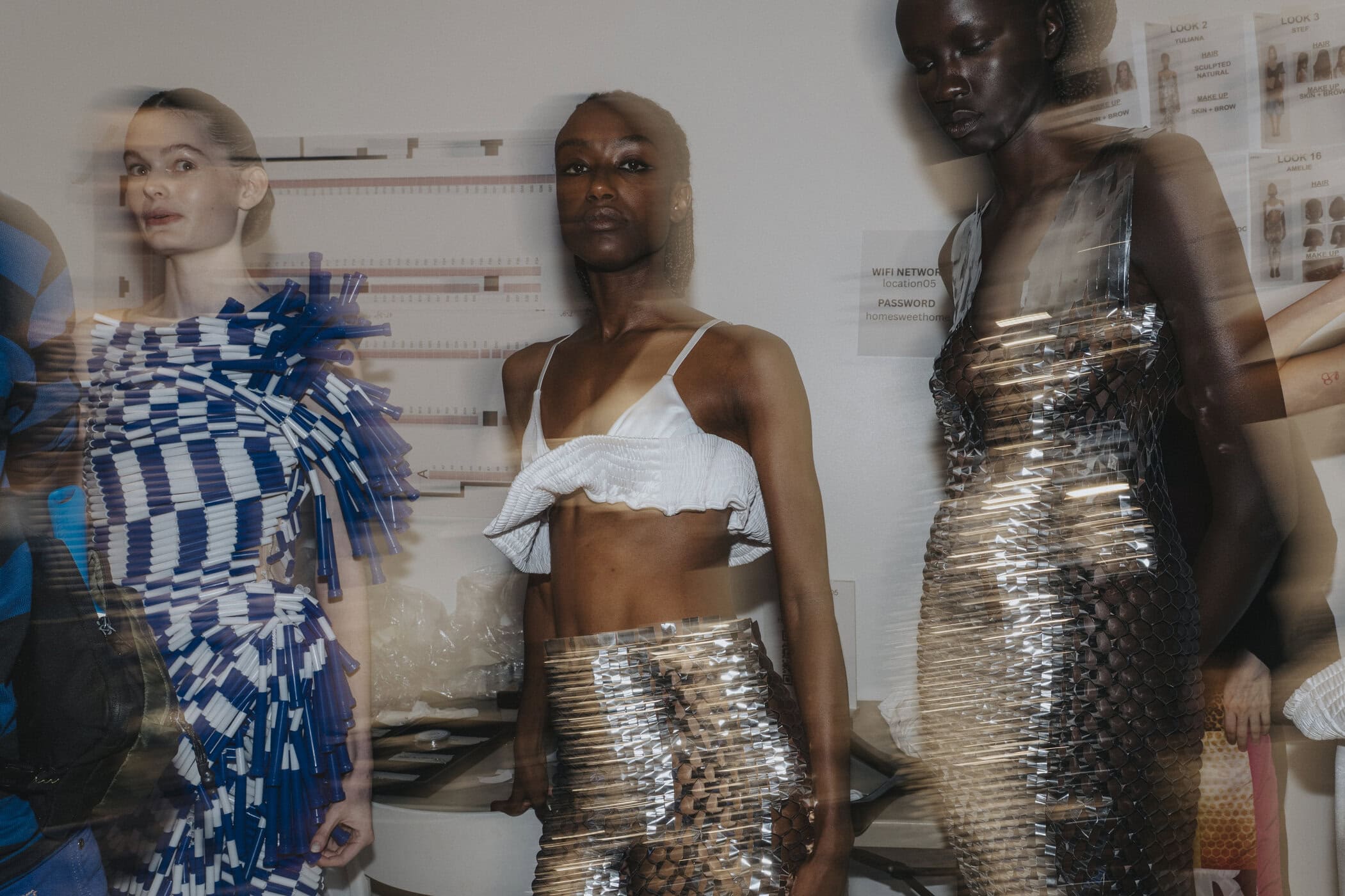 Area Spring 2027 Fashion Show Backstage