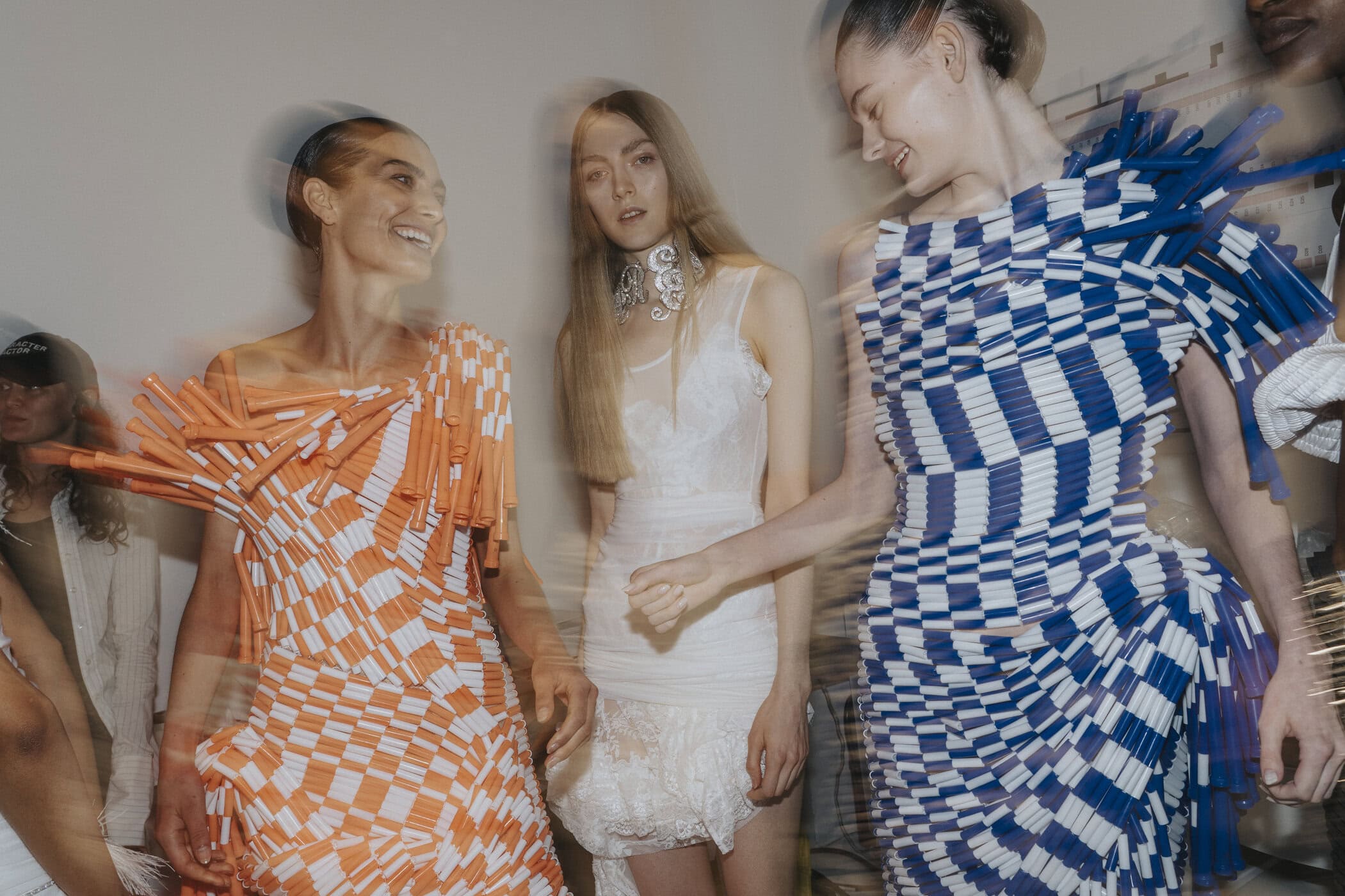 Area Spring 2027 Fashion Show Backstage