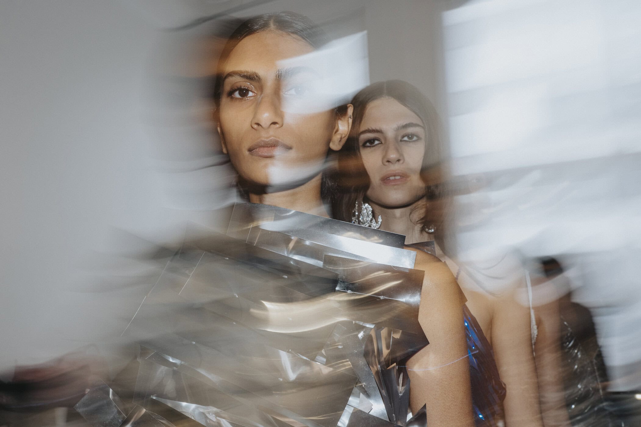 Area Spring 2027 Fashion Show Backstage