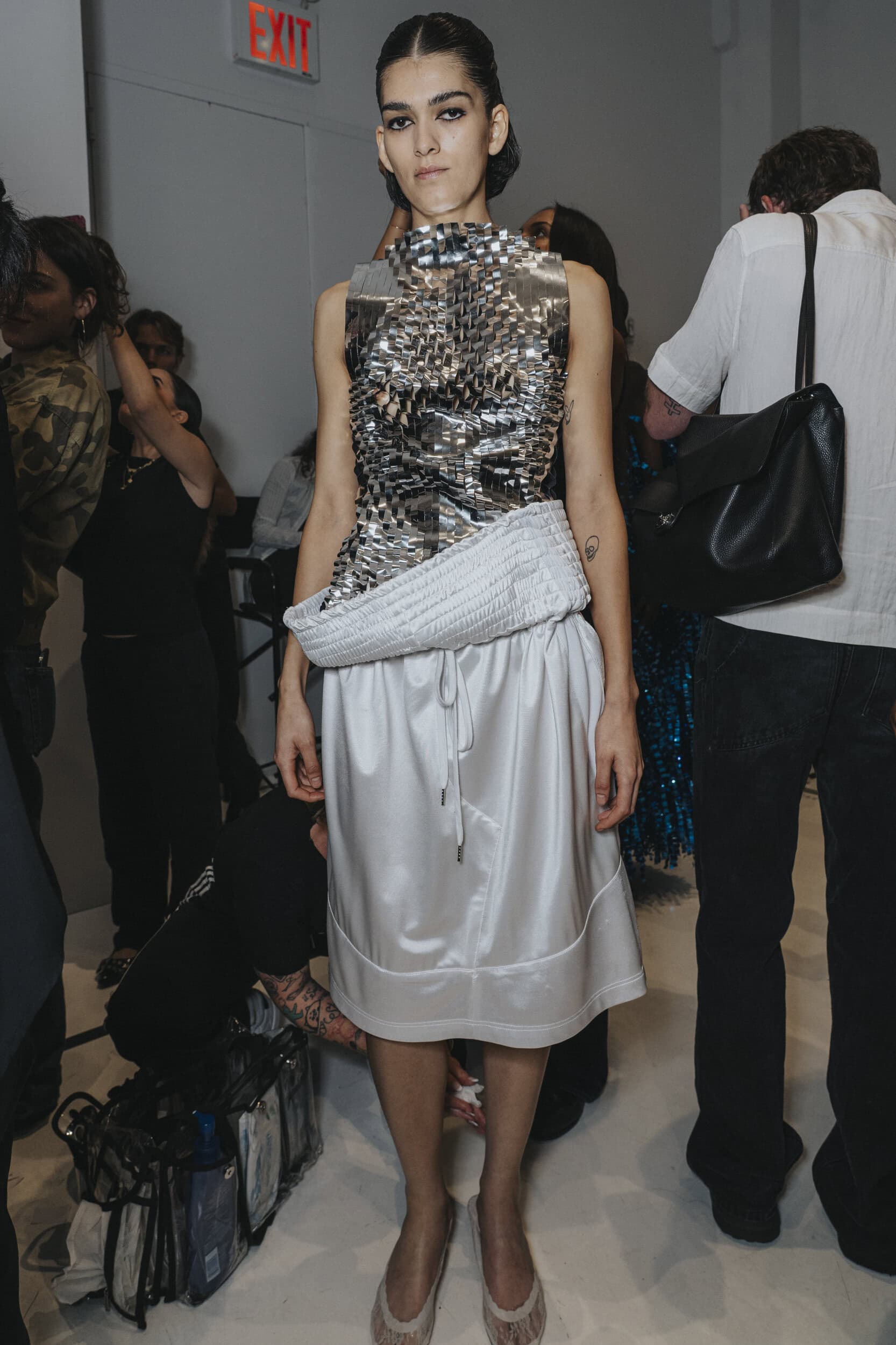 Area Spring 2027 Fashion Show Backstage