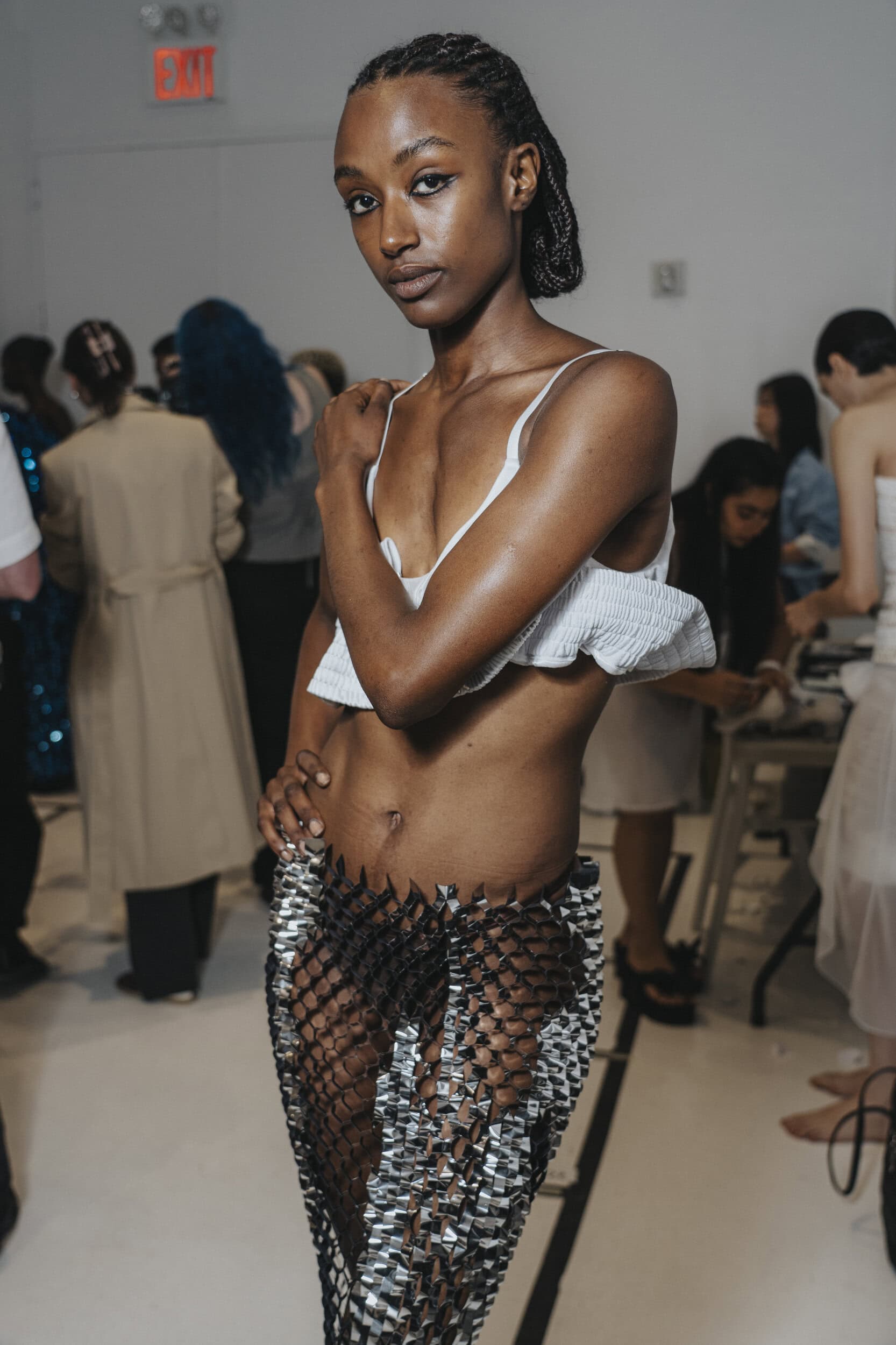 Area Spring 2027 Fashion Show Backstage