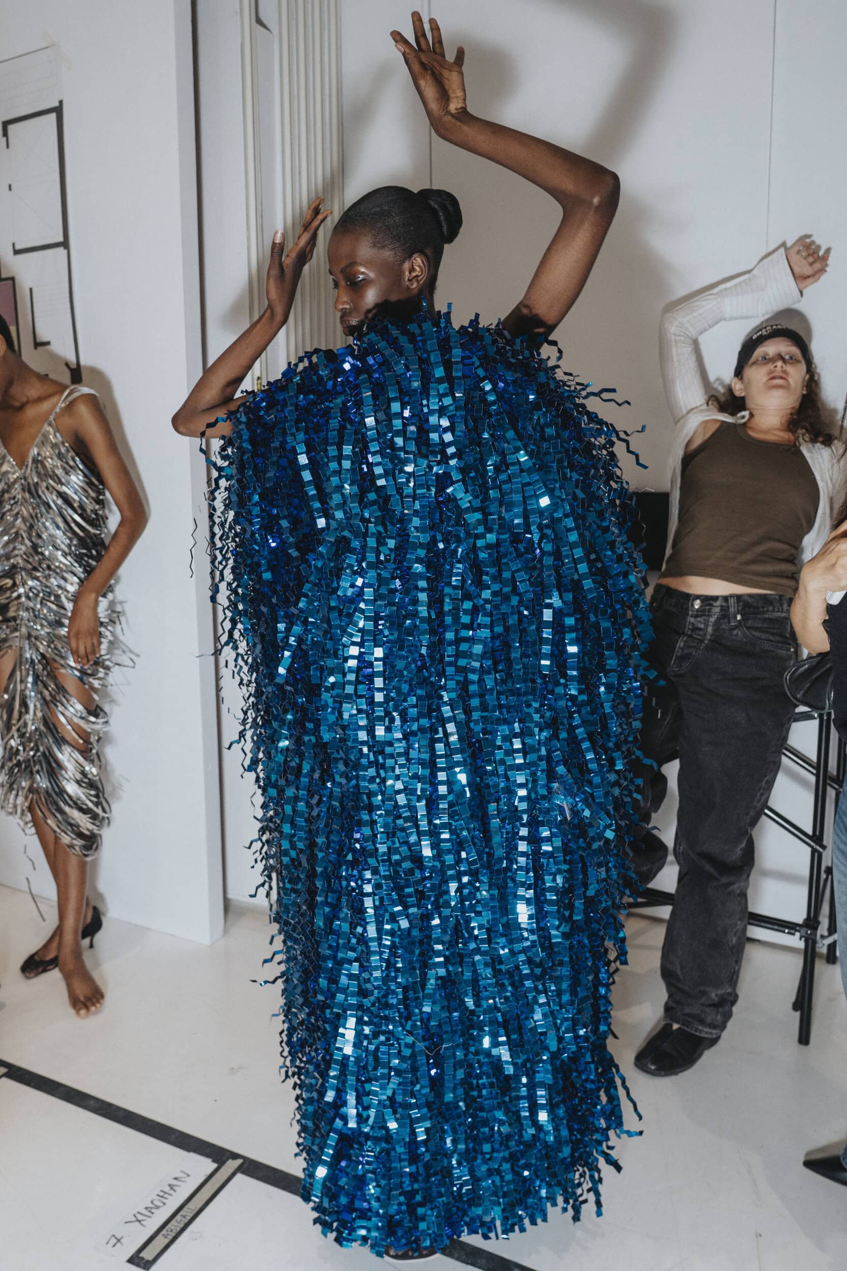 Area Spring 2027 Fashion Show Backstage