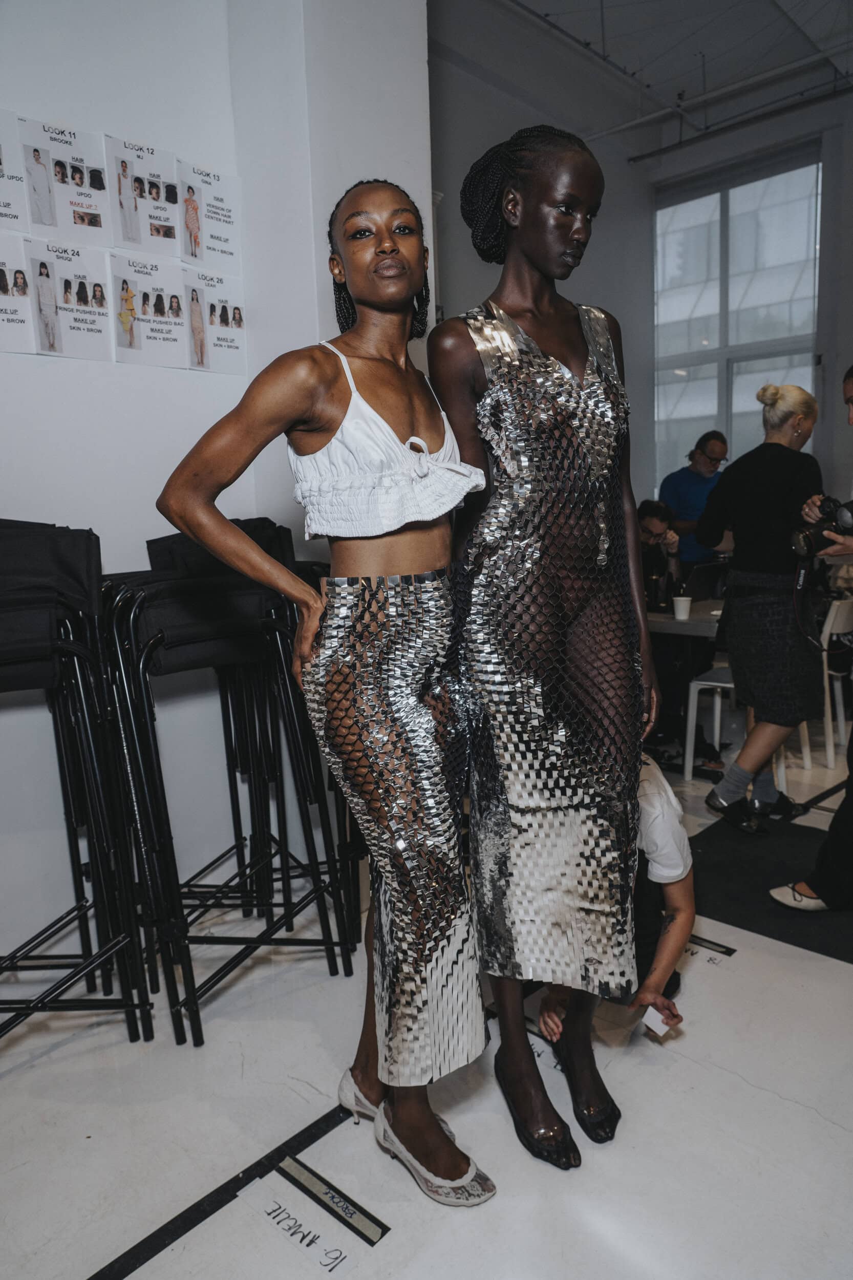 Area Spring 2027 Fashion Show Backstage