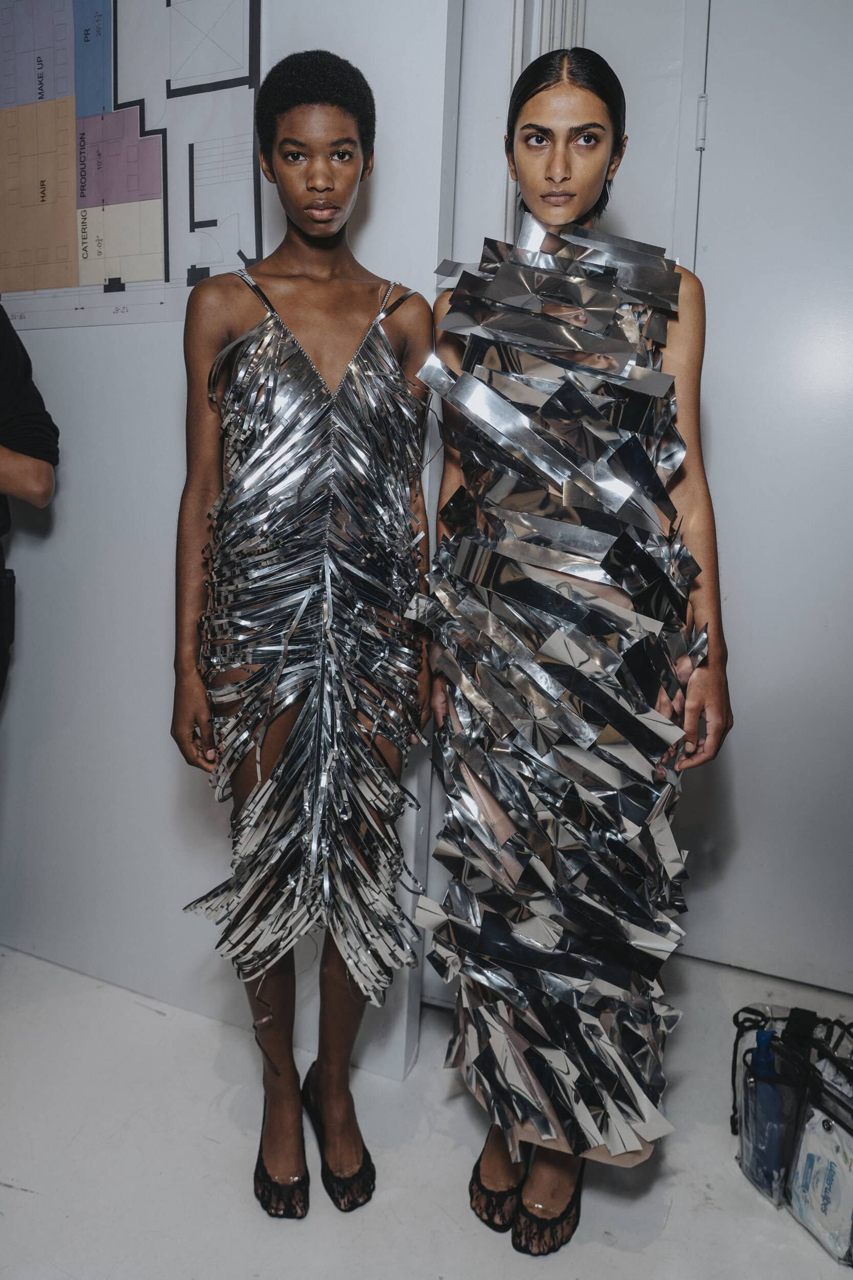 Area Spring 2027 Fashion Show Backstage