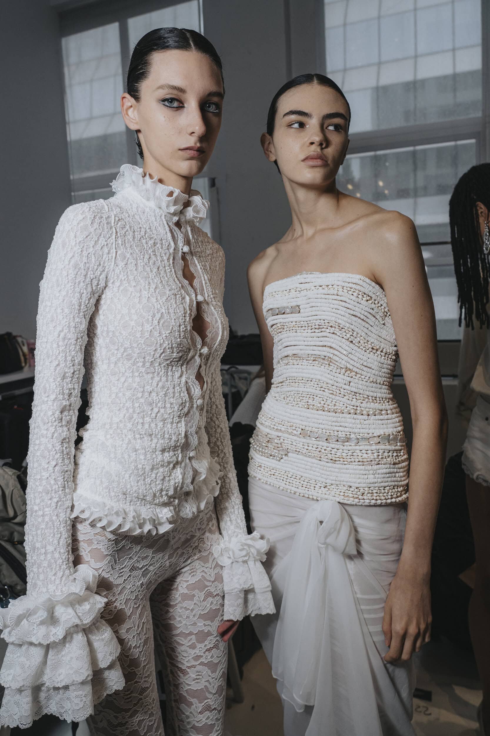 Area Spring 2027 Fashion Show Backstage