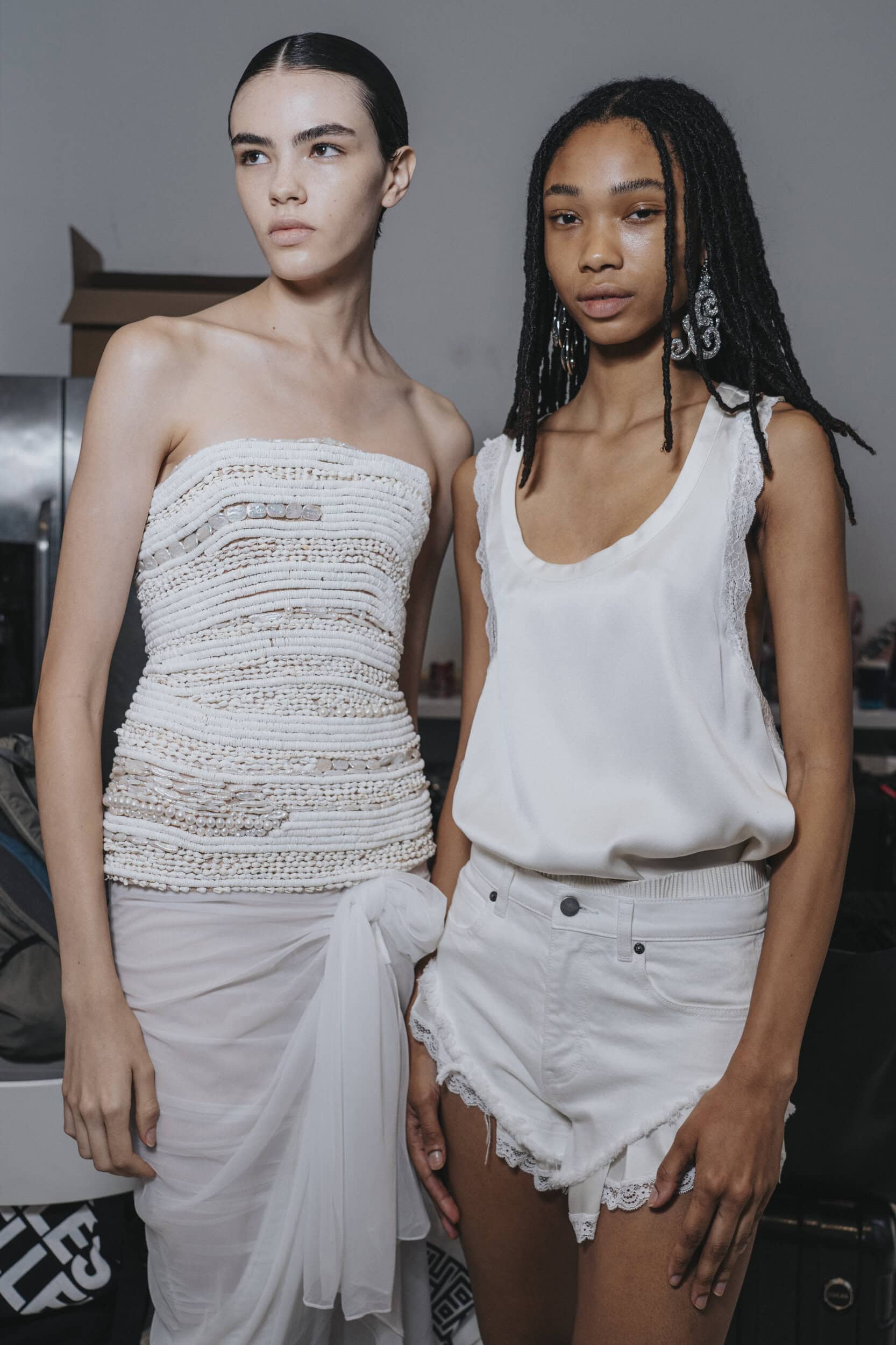 Area Spring 2027 Fashion Show Backstage
