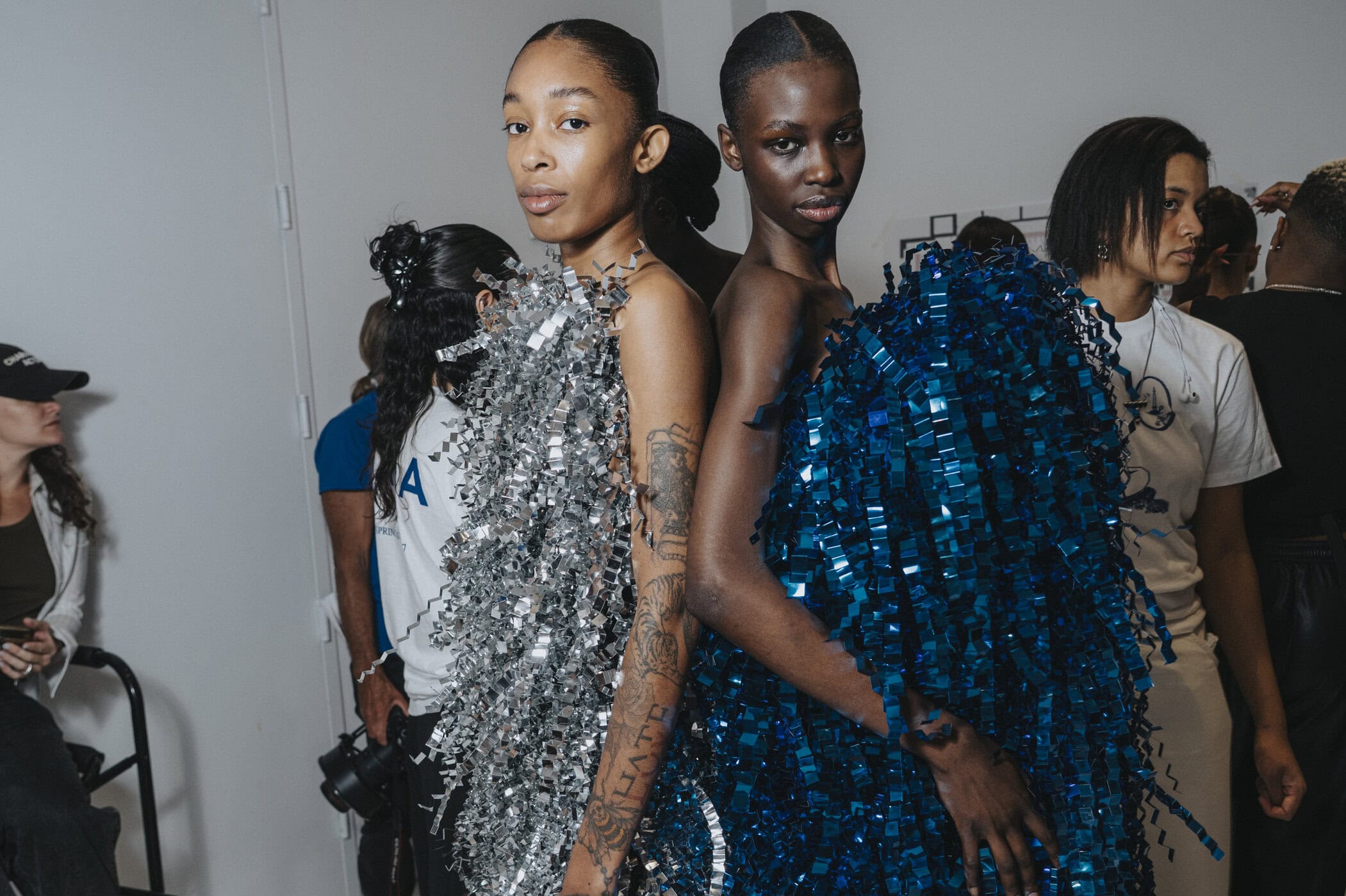 Area Spring 2027 Fashion Show Backstage