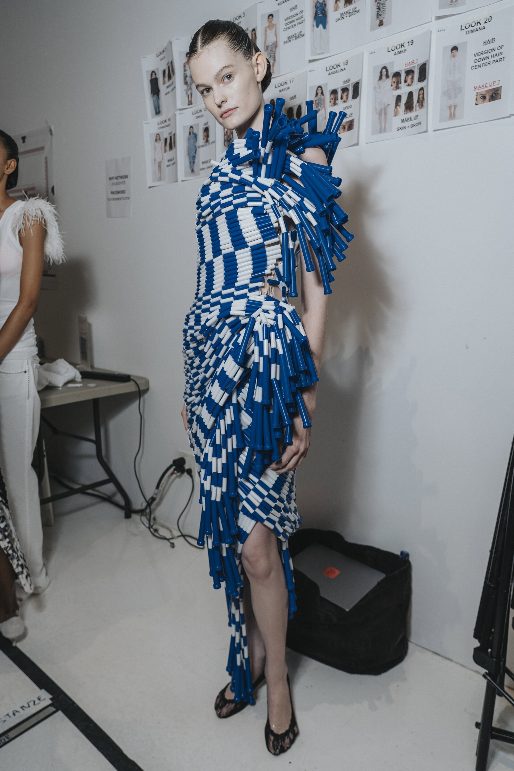 Area Spring 2027 Fashion Show Backstage