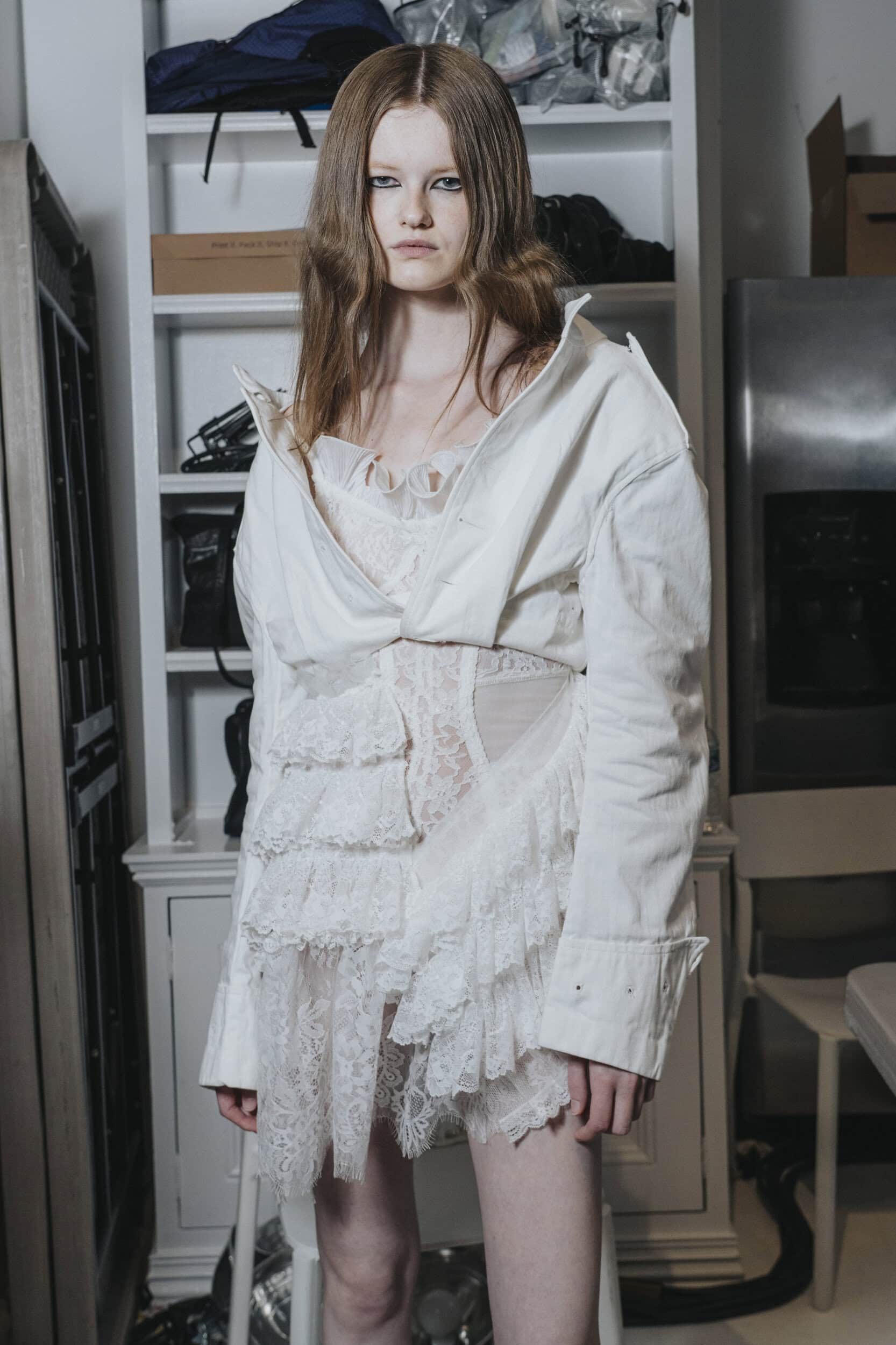 Area Spring 2027 Fashion Show Backstage
