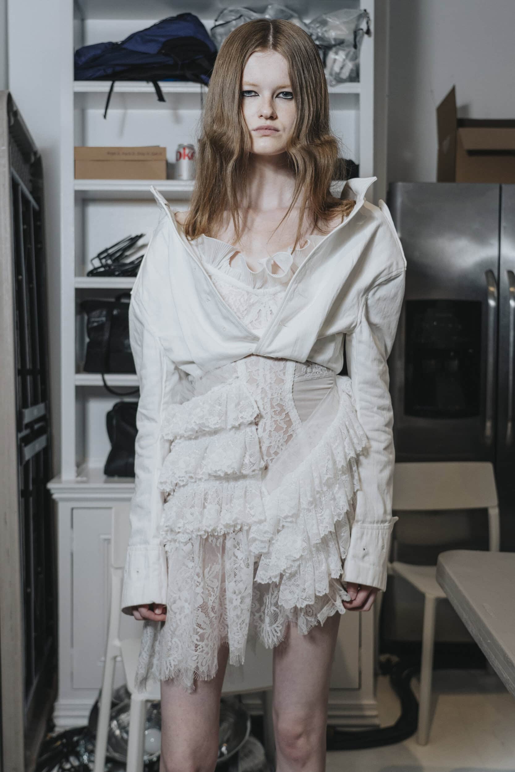 Area Spring 2027 Fashion Show Backstage
