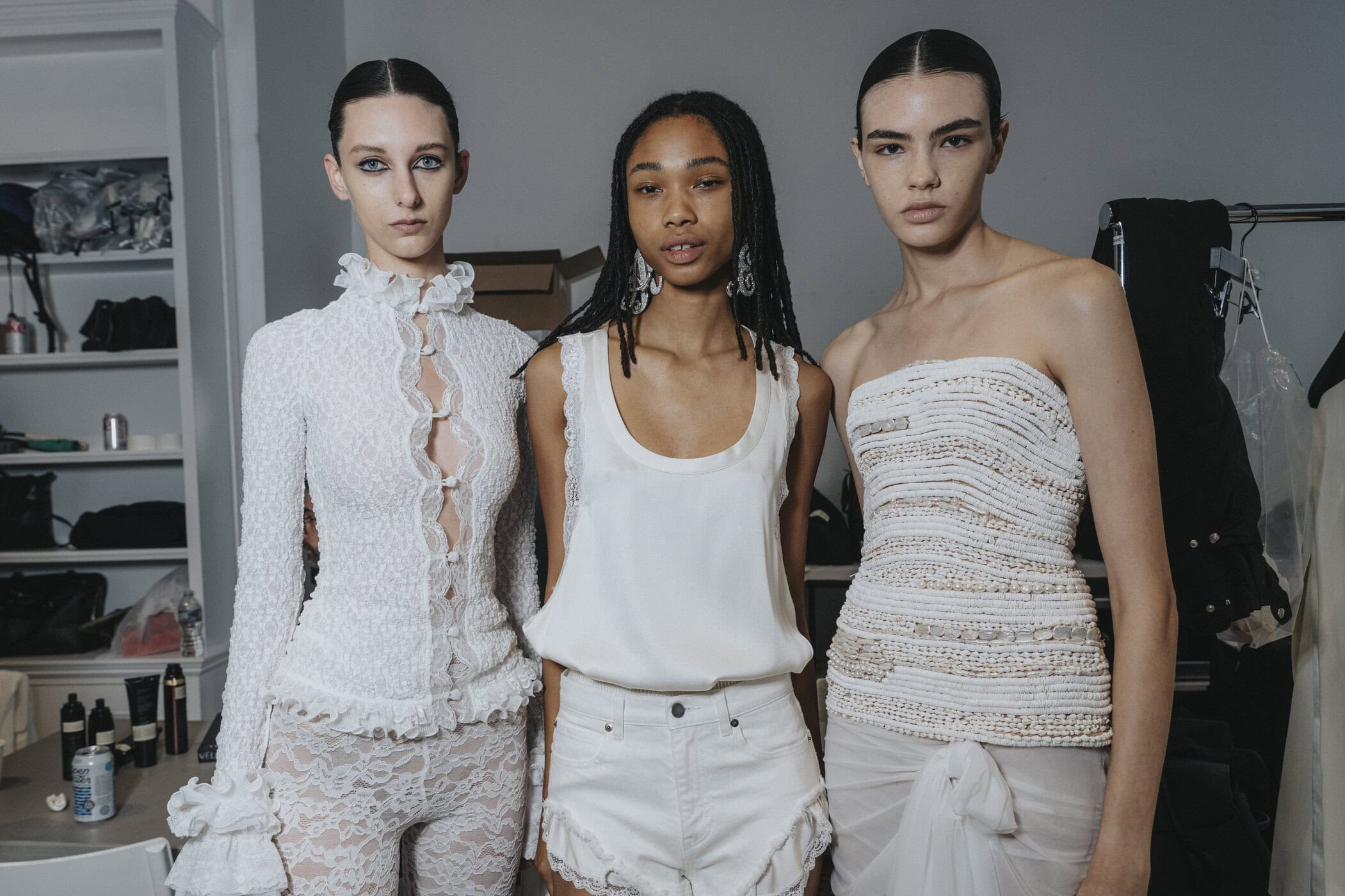 Area Spring 2027 Fashion Show Backstage