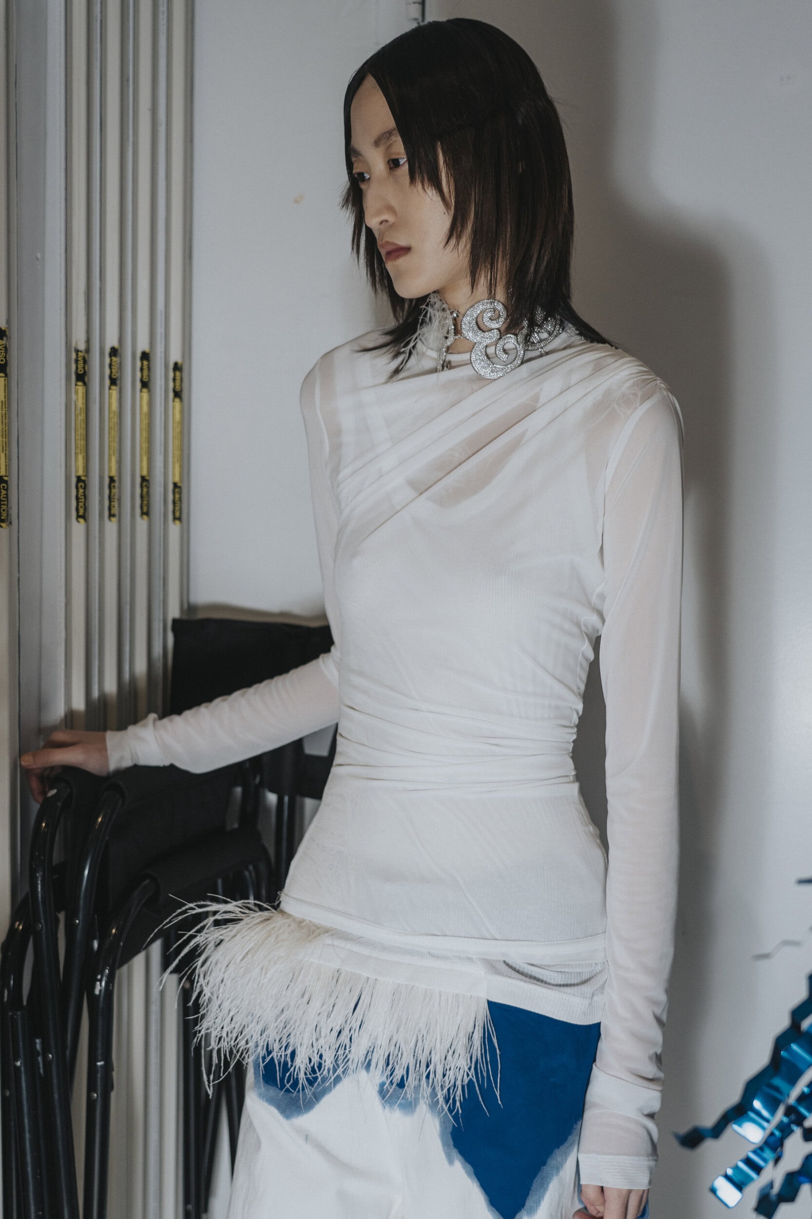 Area Spring 2027 Fashion Show Backstage
