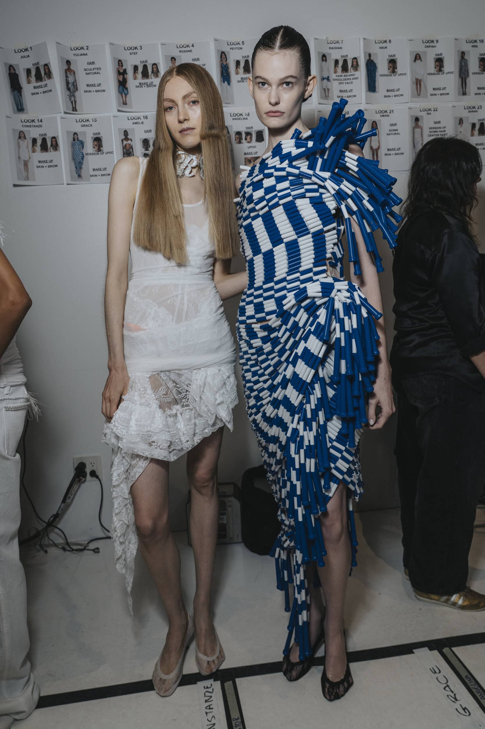 Area Spring 2027 Fashion Show Backstage