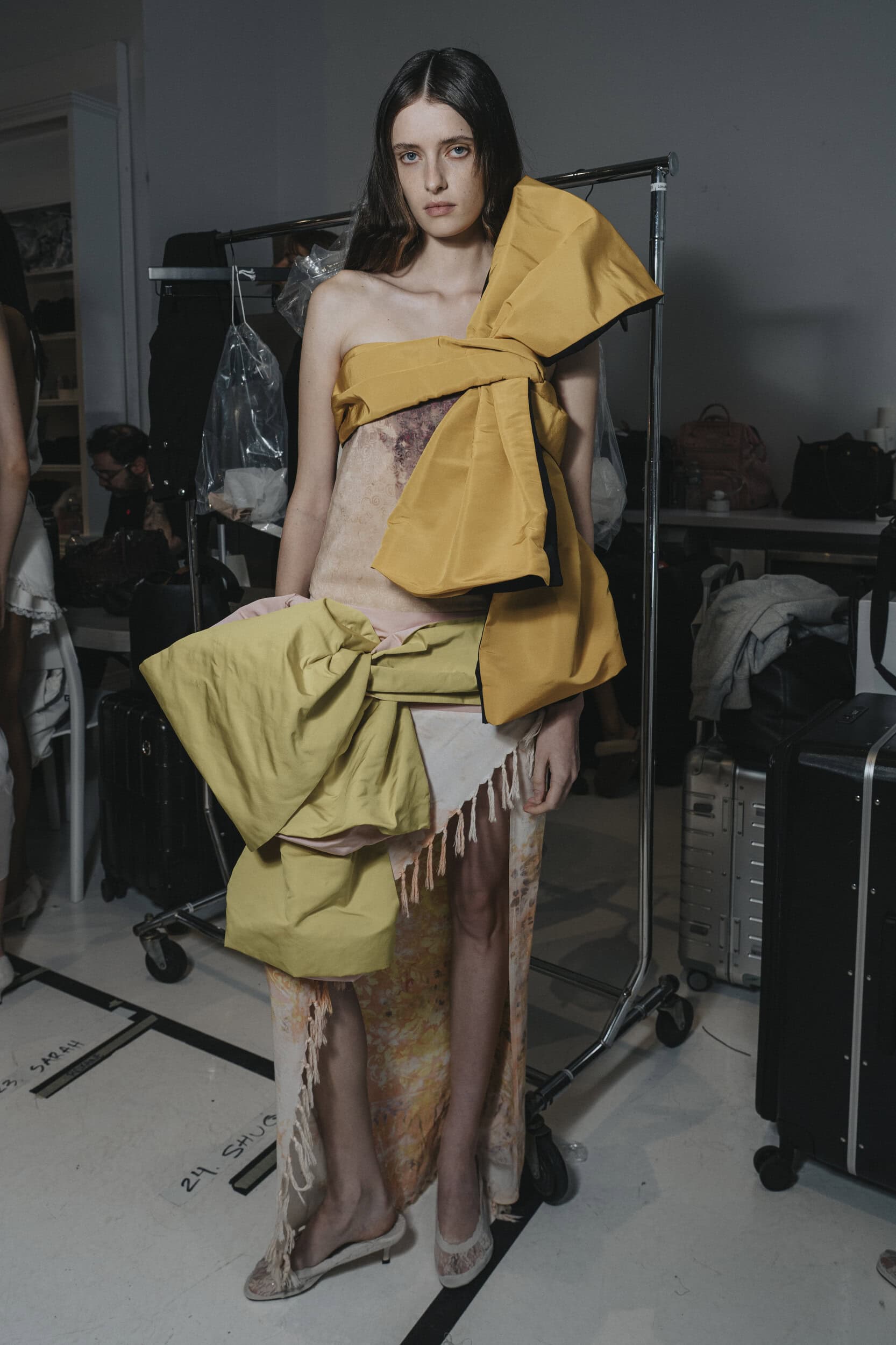 Area Spring 2027 Fashion Show Backstage