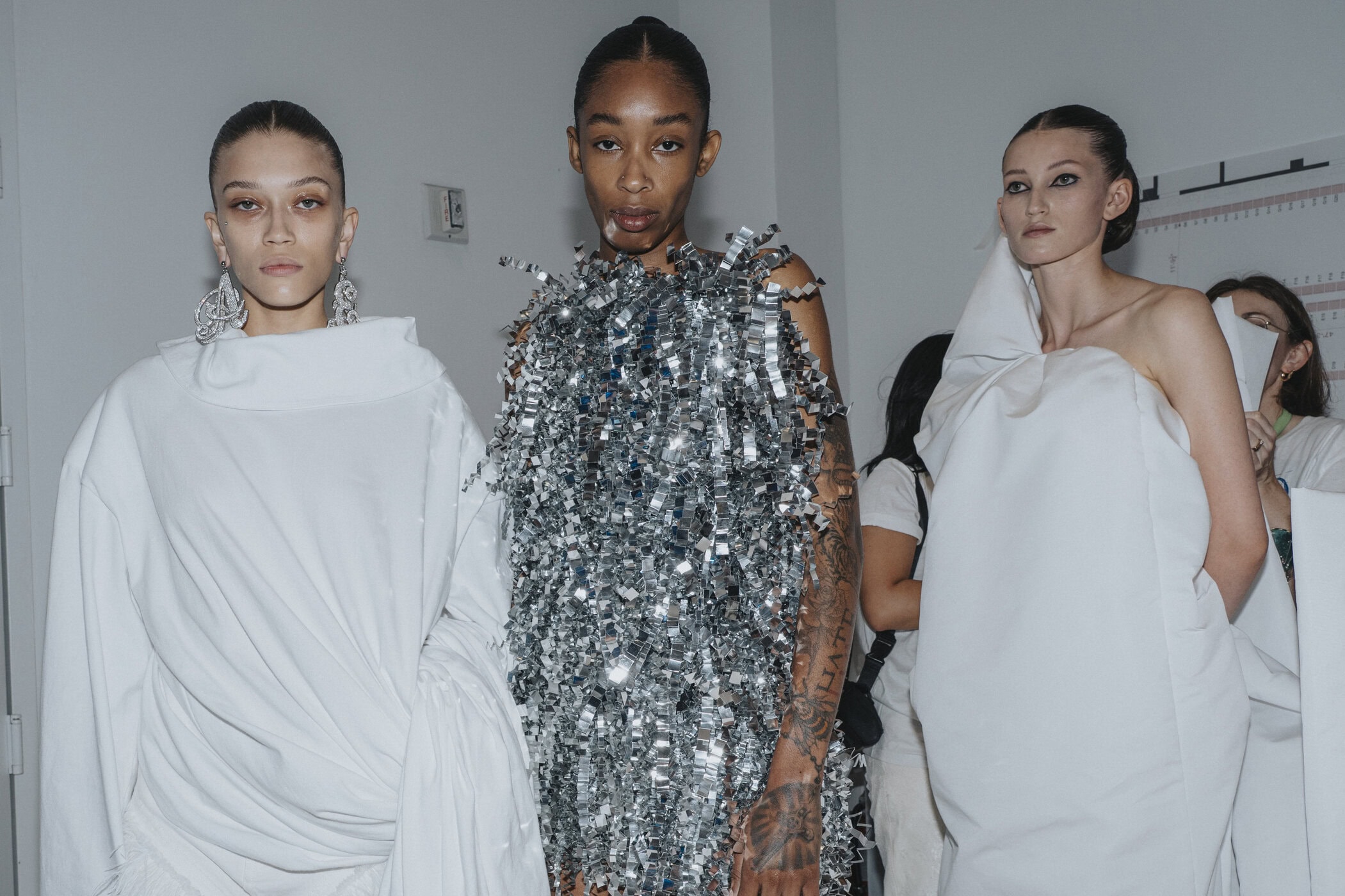 Area Spring 2027 Fashion Show Backstage