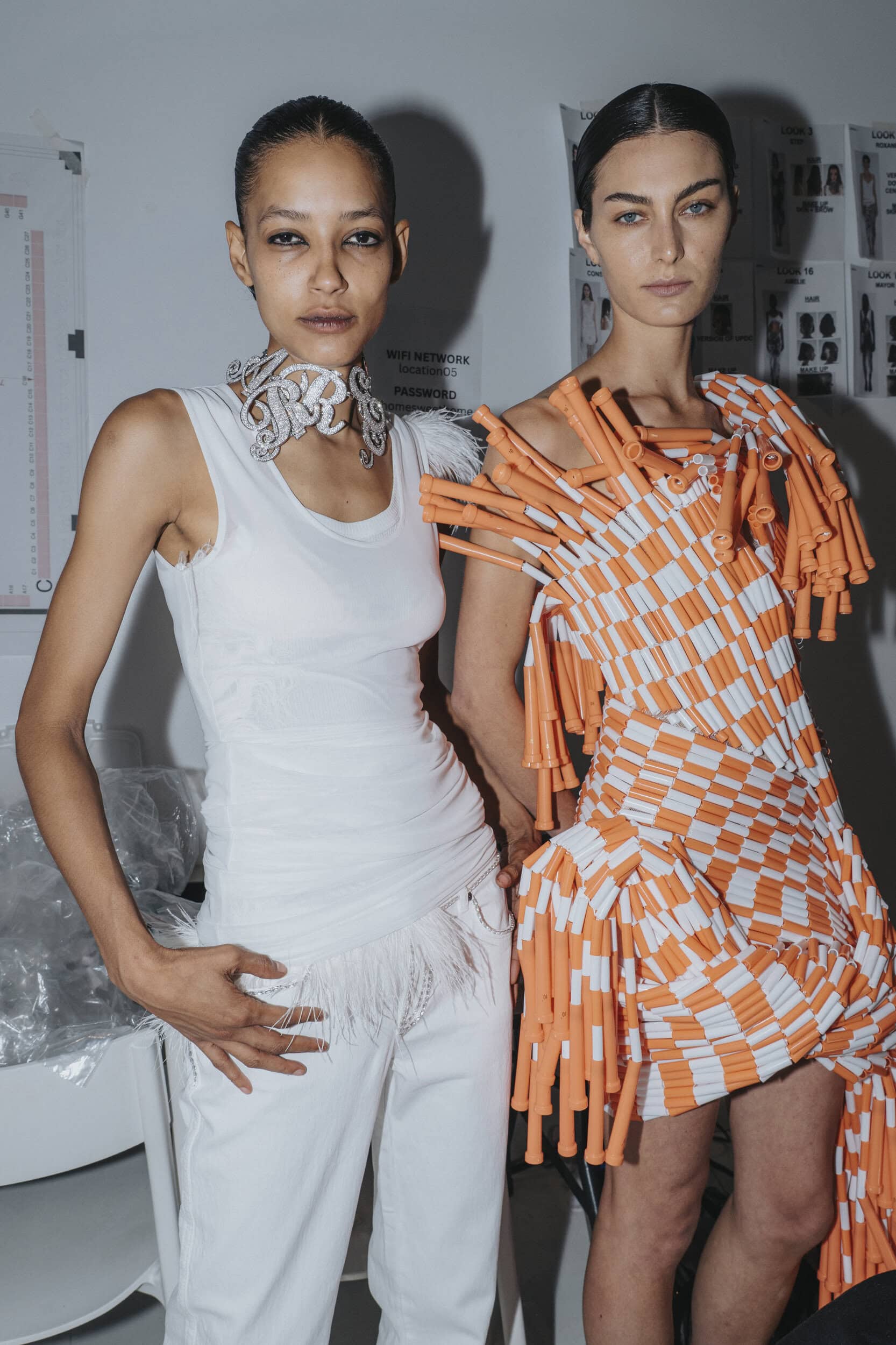 Area Spring 2027 Fashion Show Backstage